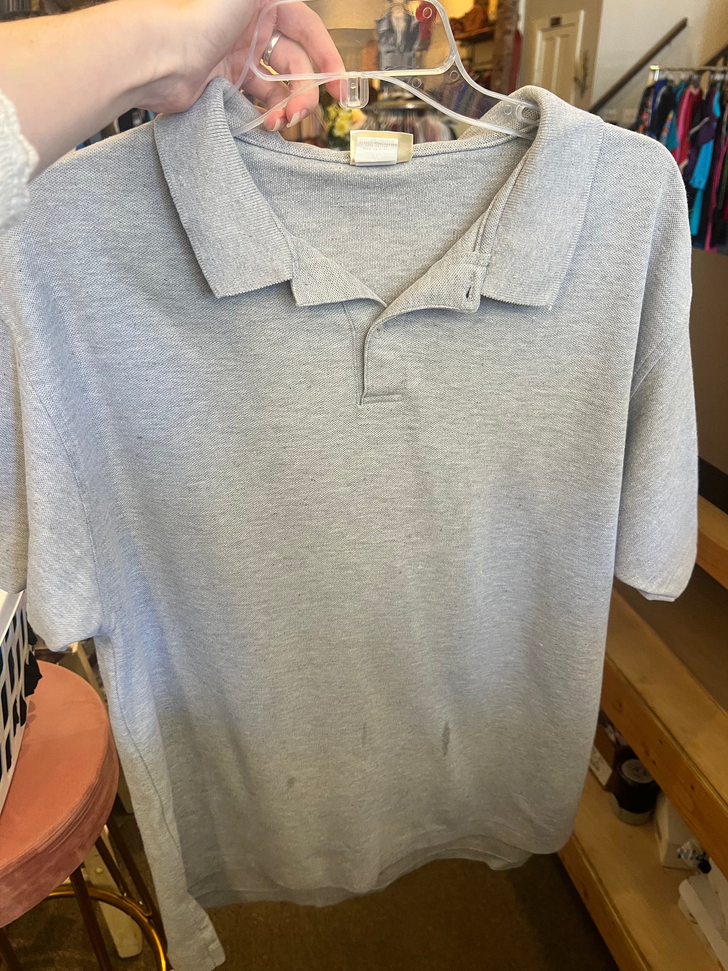 80s/90s L.L. Bean Men's Polo Shirt