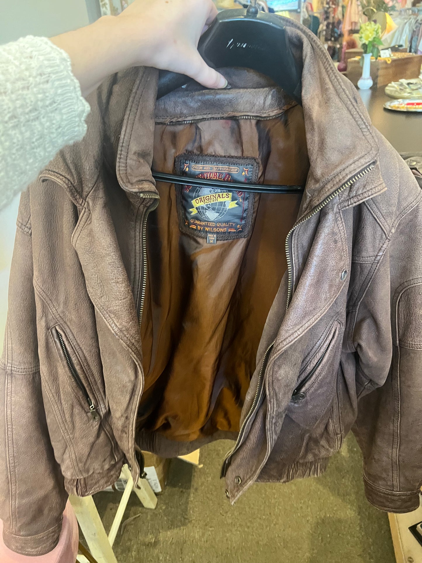 80s Adventure Bound by Wilsons Leather Jacket