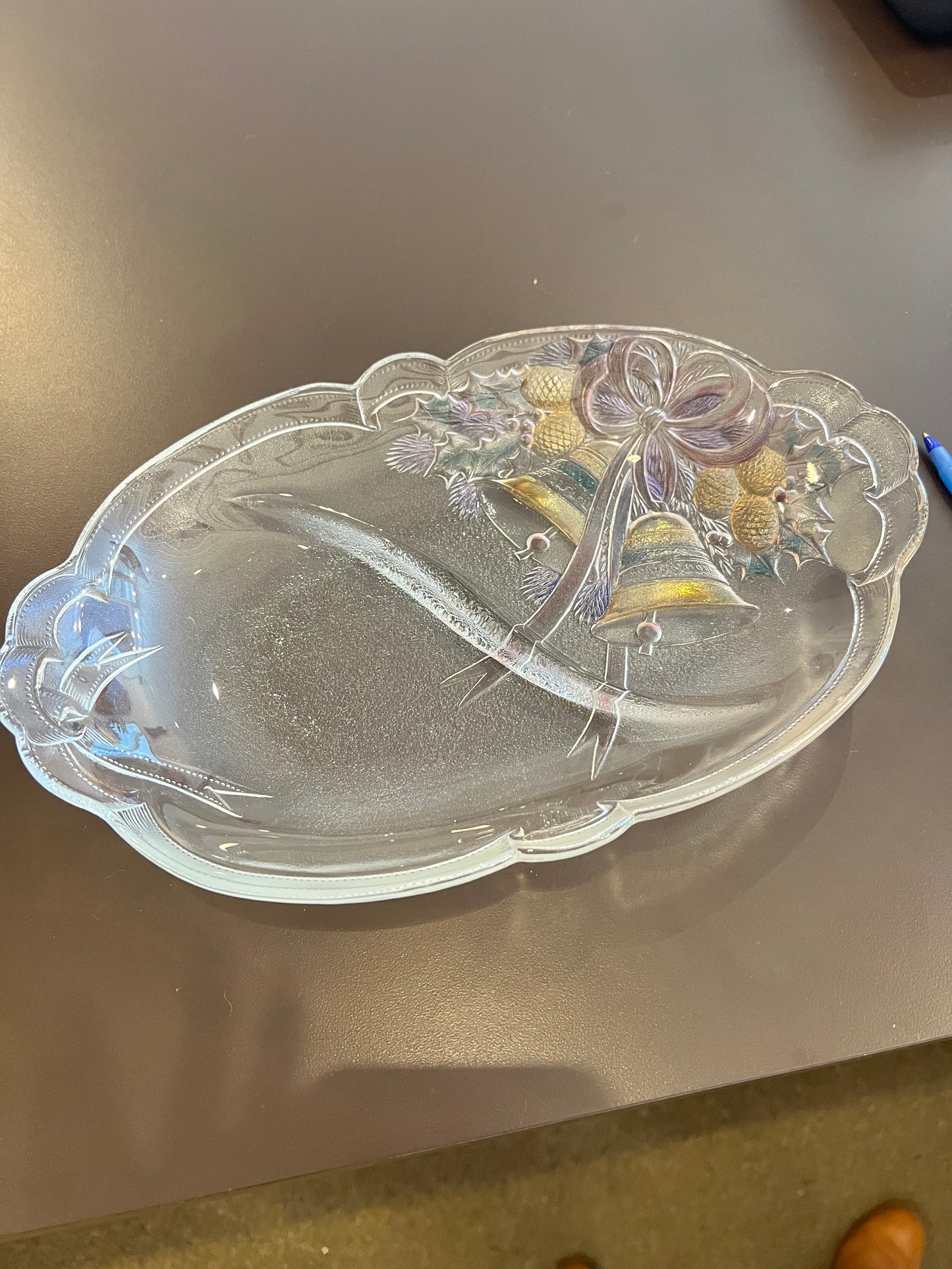 Mikasa Festive Bells Serving Dish