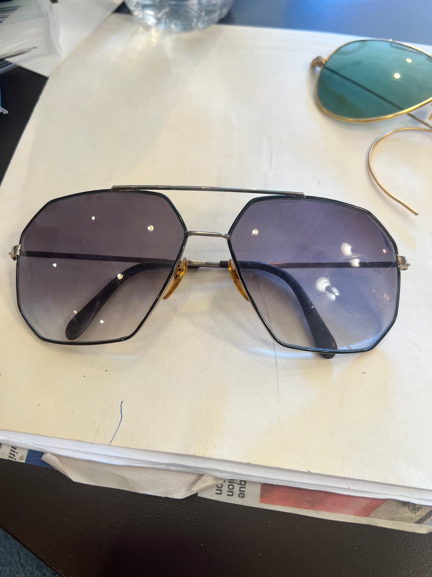 Vintage Large Frame Sunglasses