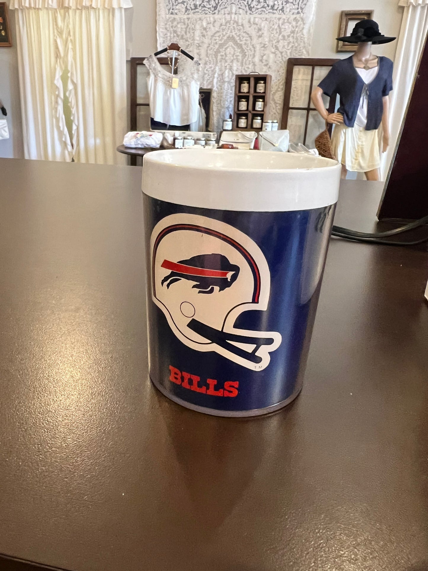 Vintage Thermo Serv Plastic Buffalo Bills Cup