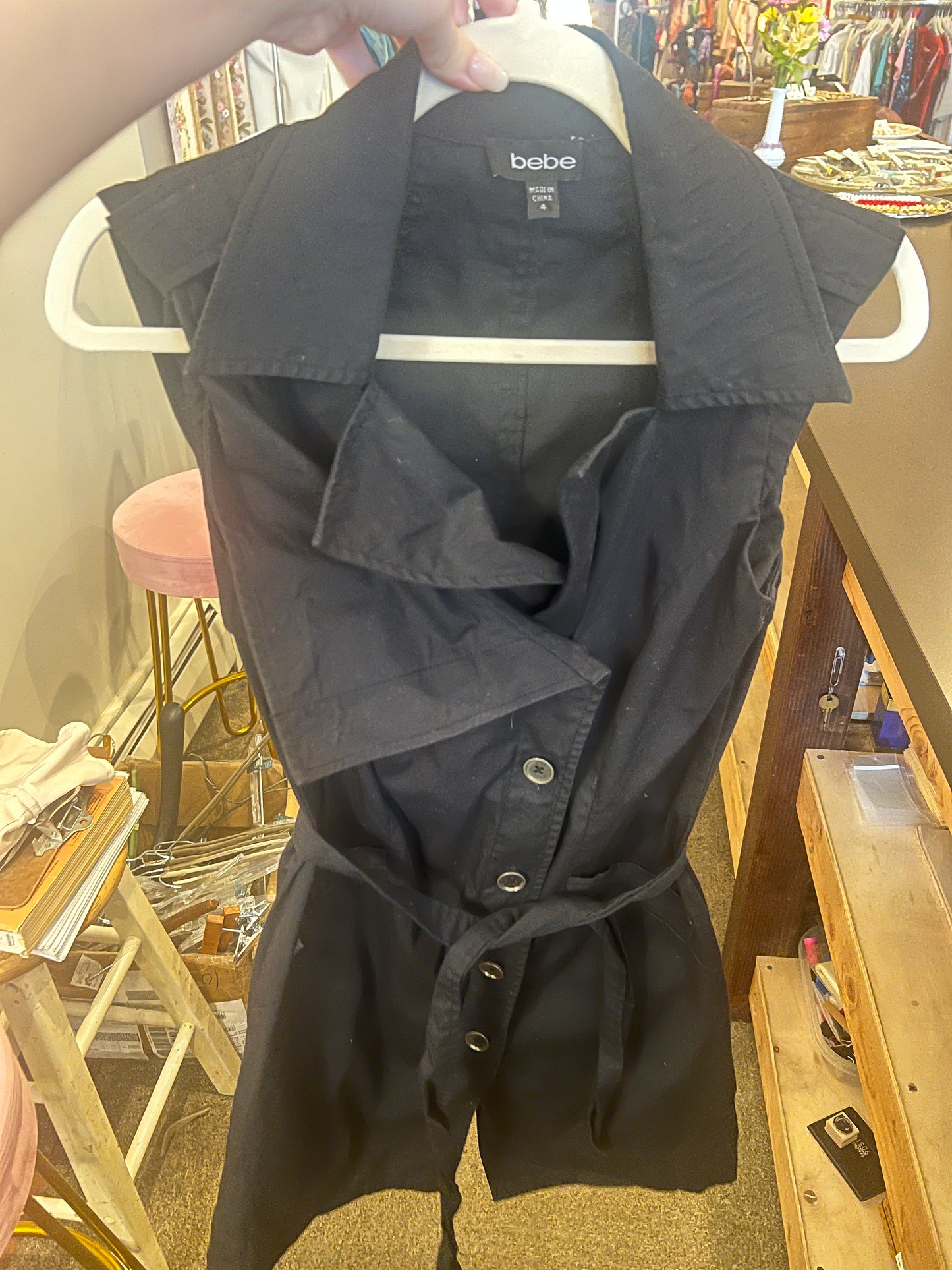 2000s Bebe Trench Dress