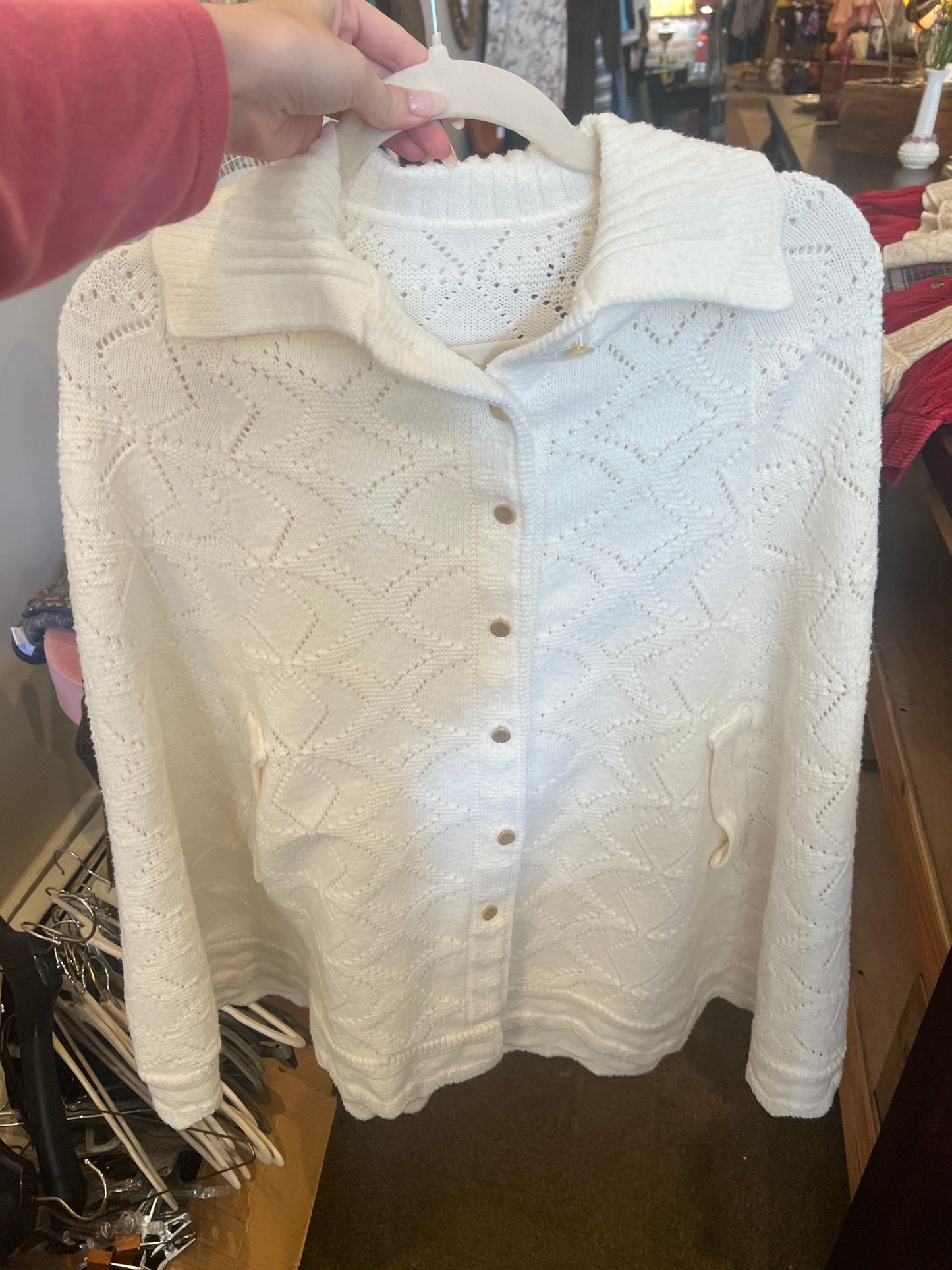70s/80s Union Made Knit Poncho