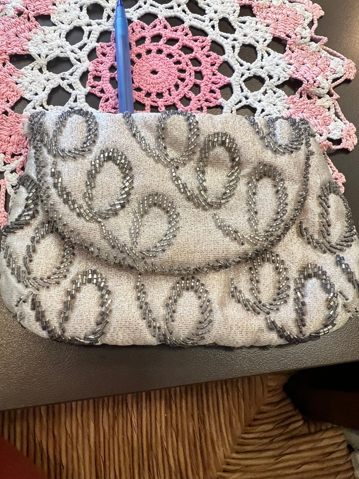 Vintage La Regale Beaded Clutch