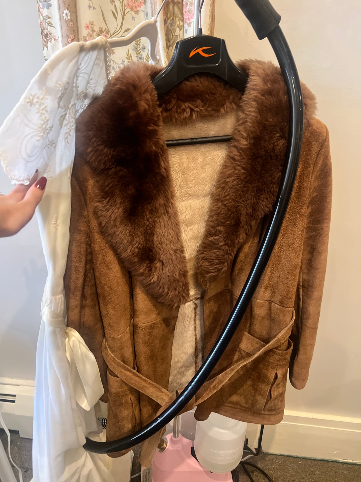 70s Suede & Fur Jacket