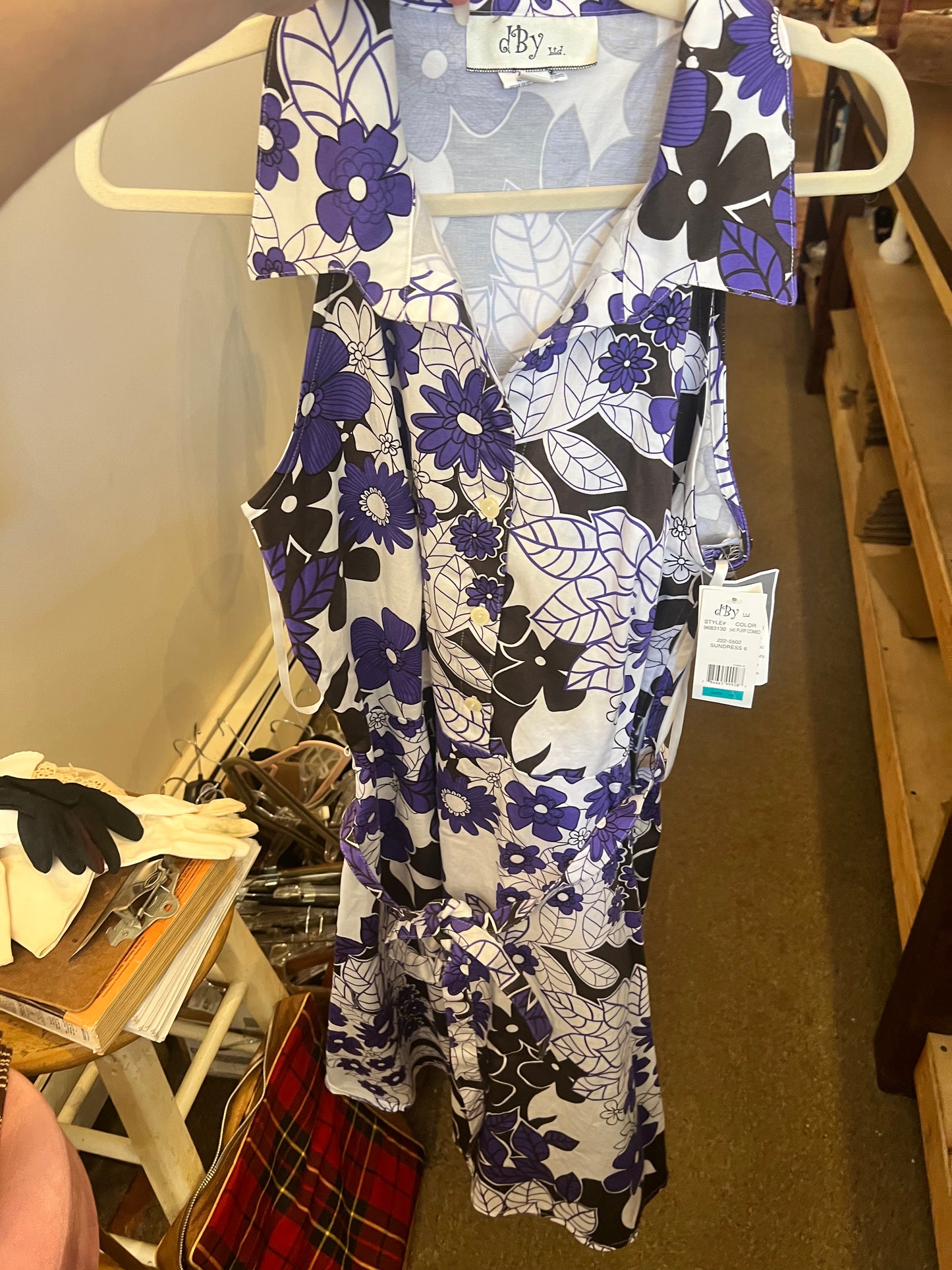 90s/2000s NWT DBY LTD Floral Print Dress