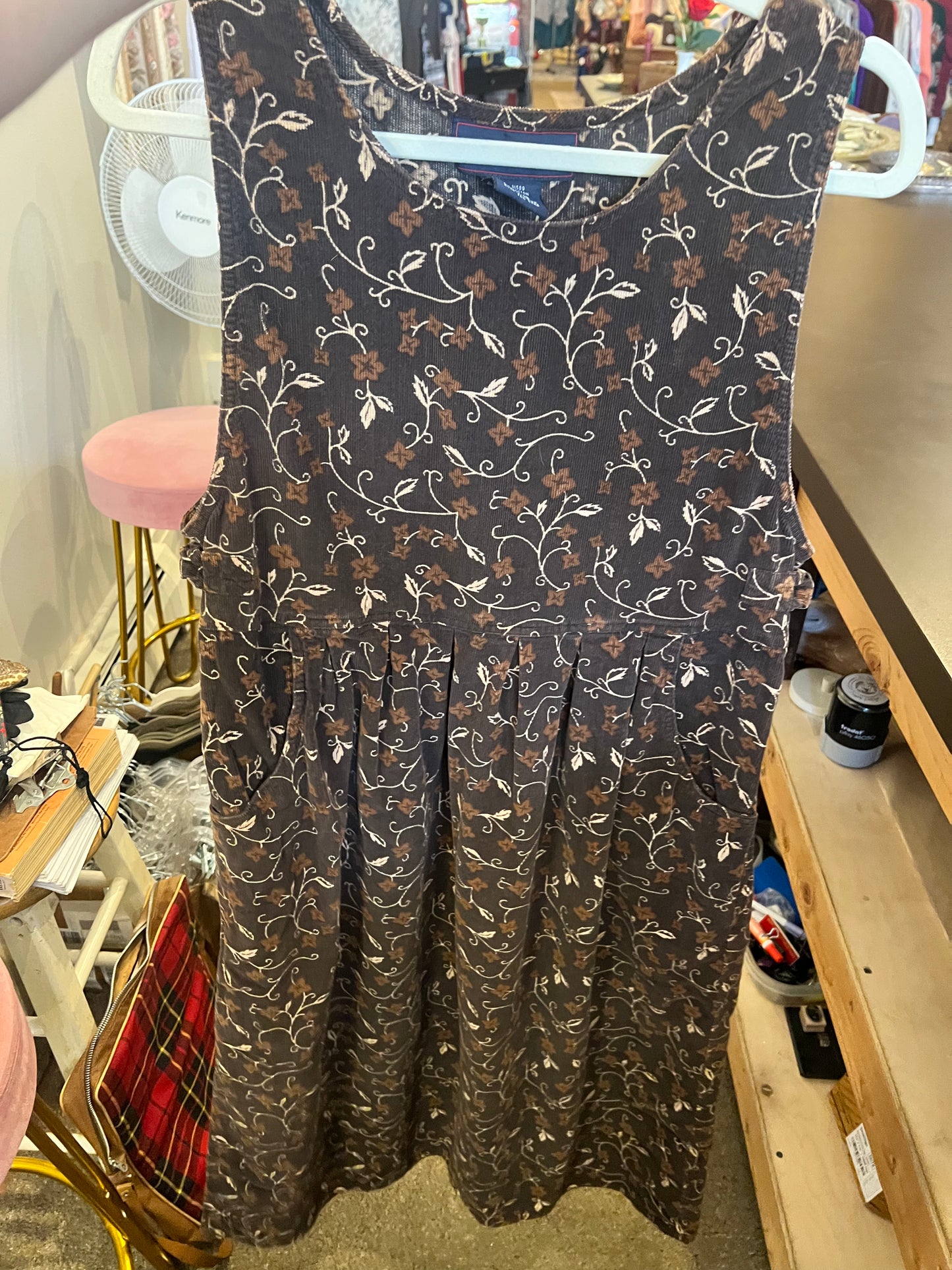 90s J.G. Hook Corduroy Dress