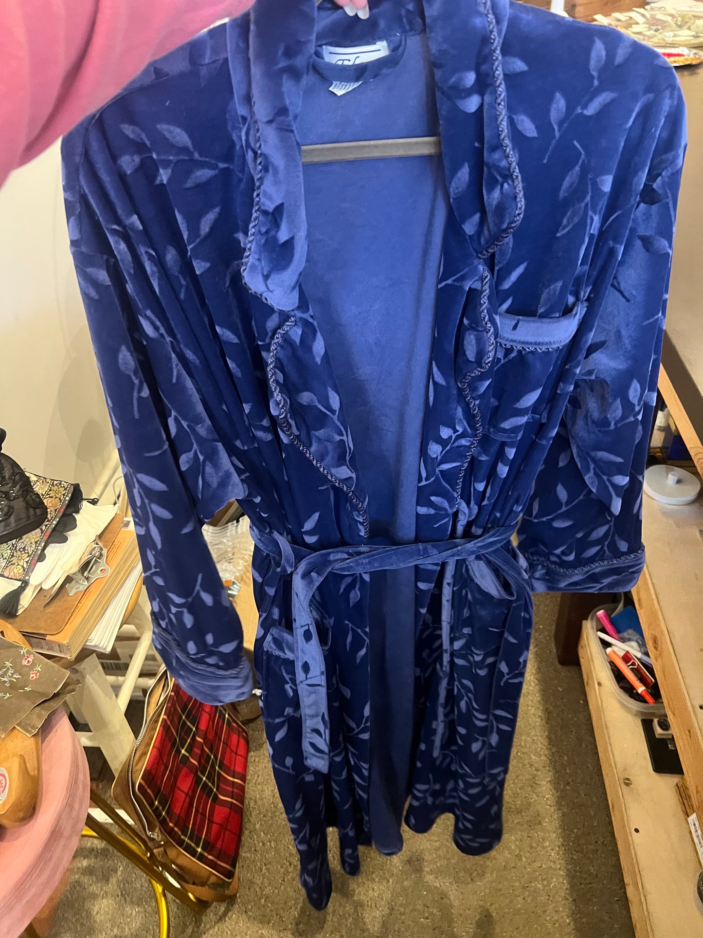 90s Elan Velvet Robe