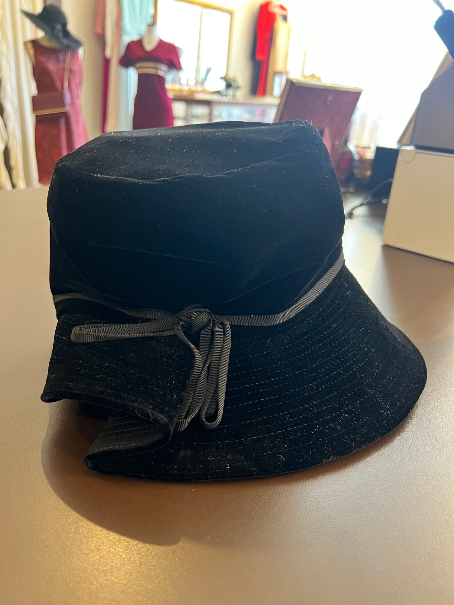 60s Union Made Velvet Hat
