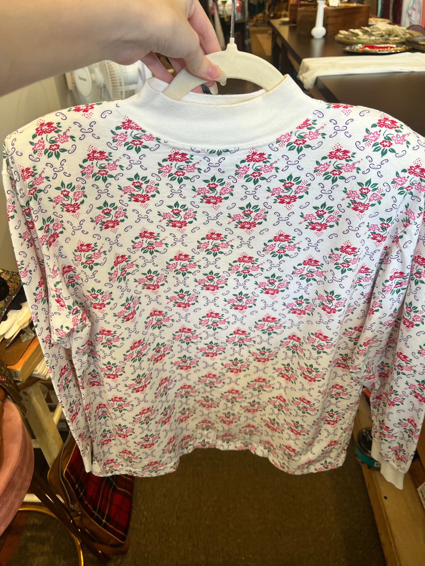 80s Gitano Floral Top