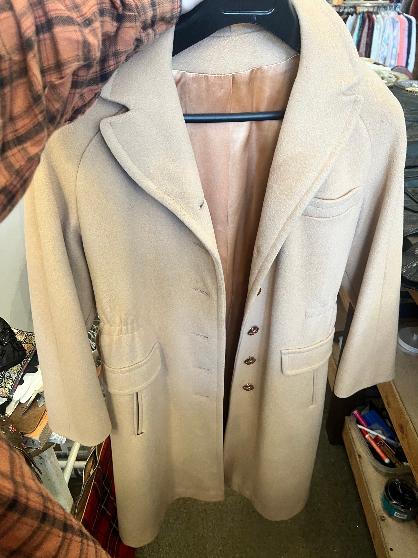 70s Mr.Fred Wool Coat