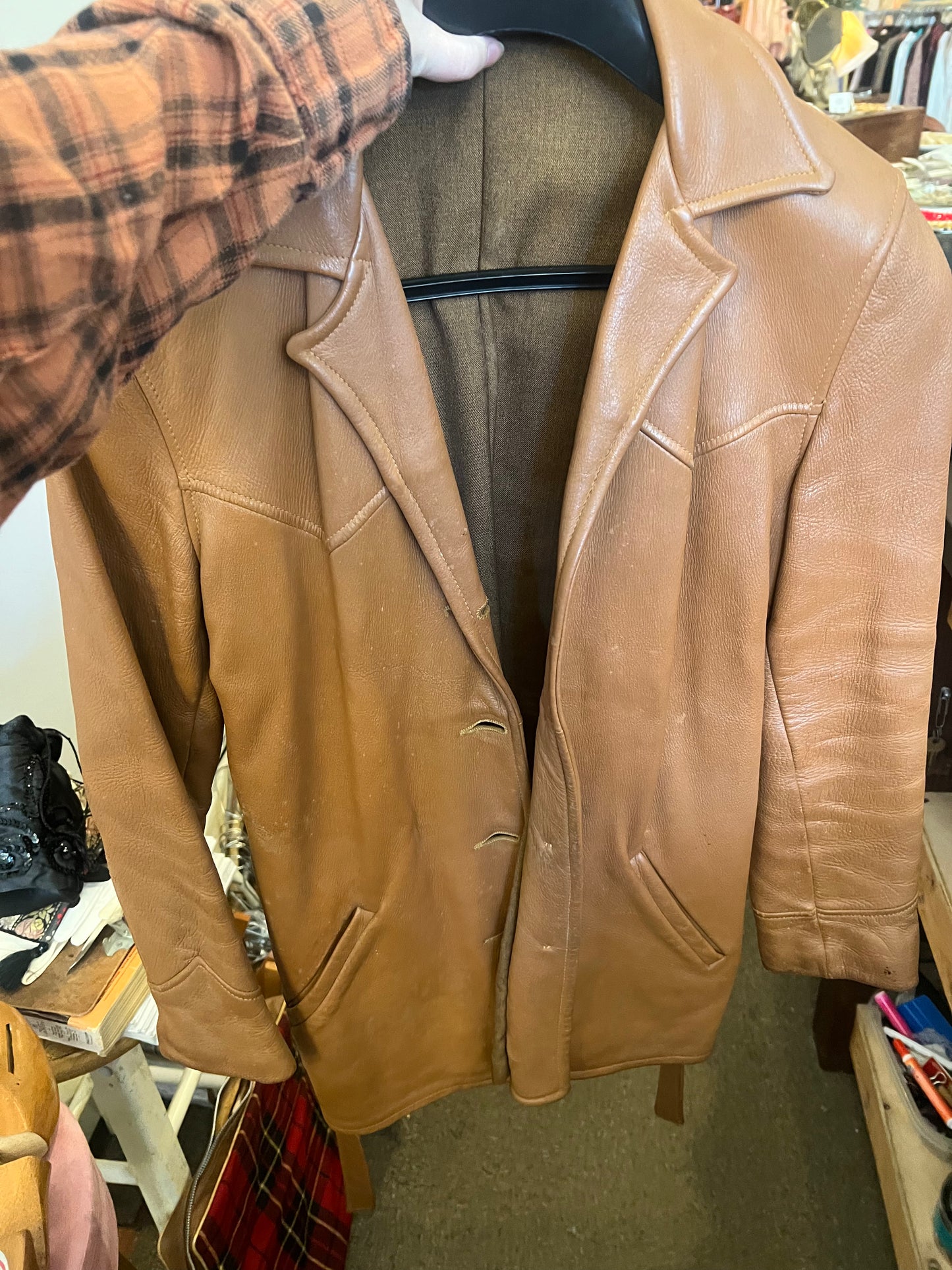 70s Leather Jacket