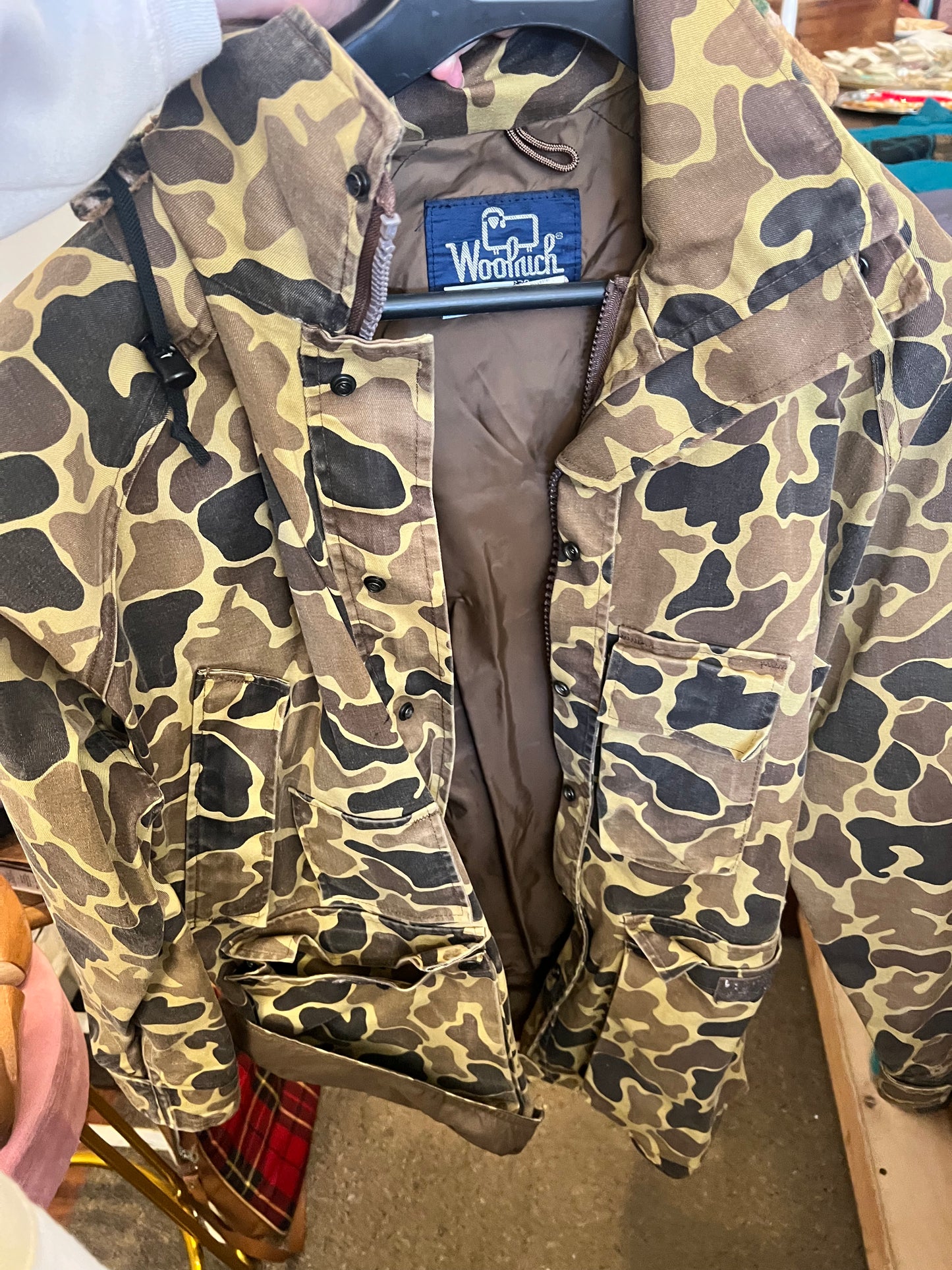 80s Woolrich Camo Hunting Jacket