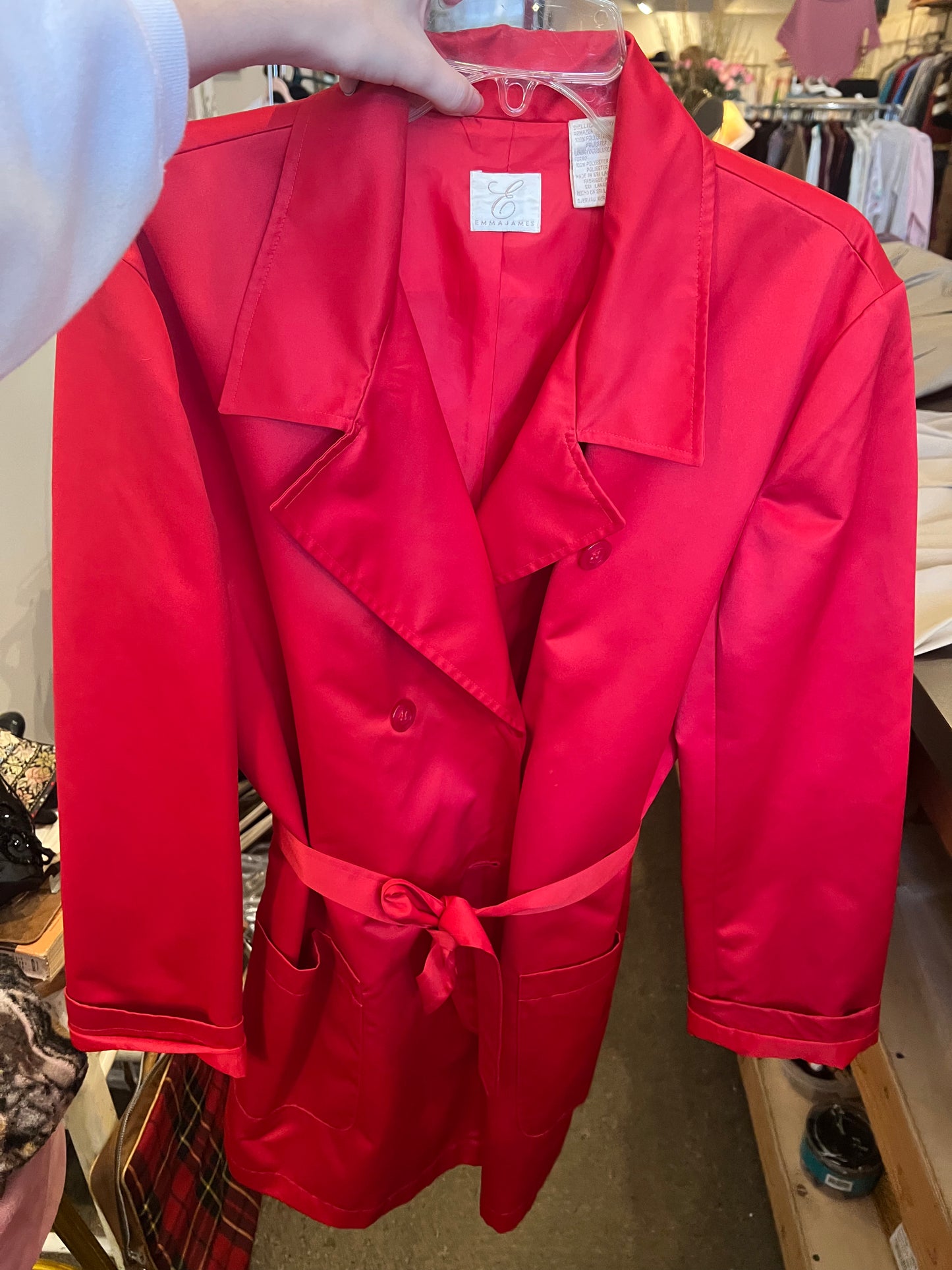 90s Emma James Trench Jacket