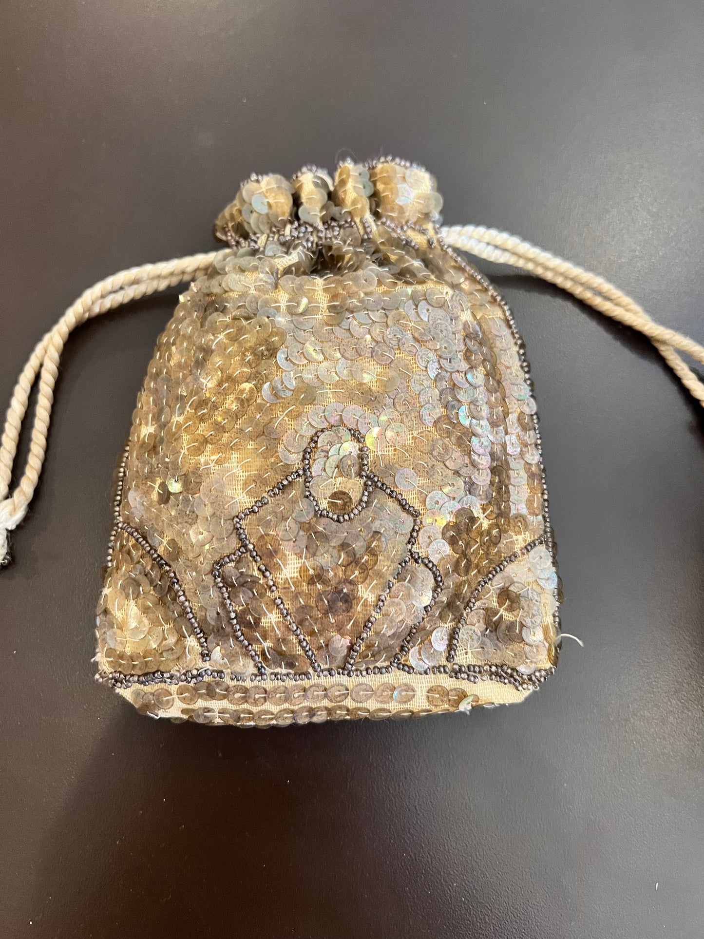 Vintage Art Deco Beaded Pouch