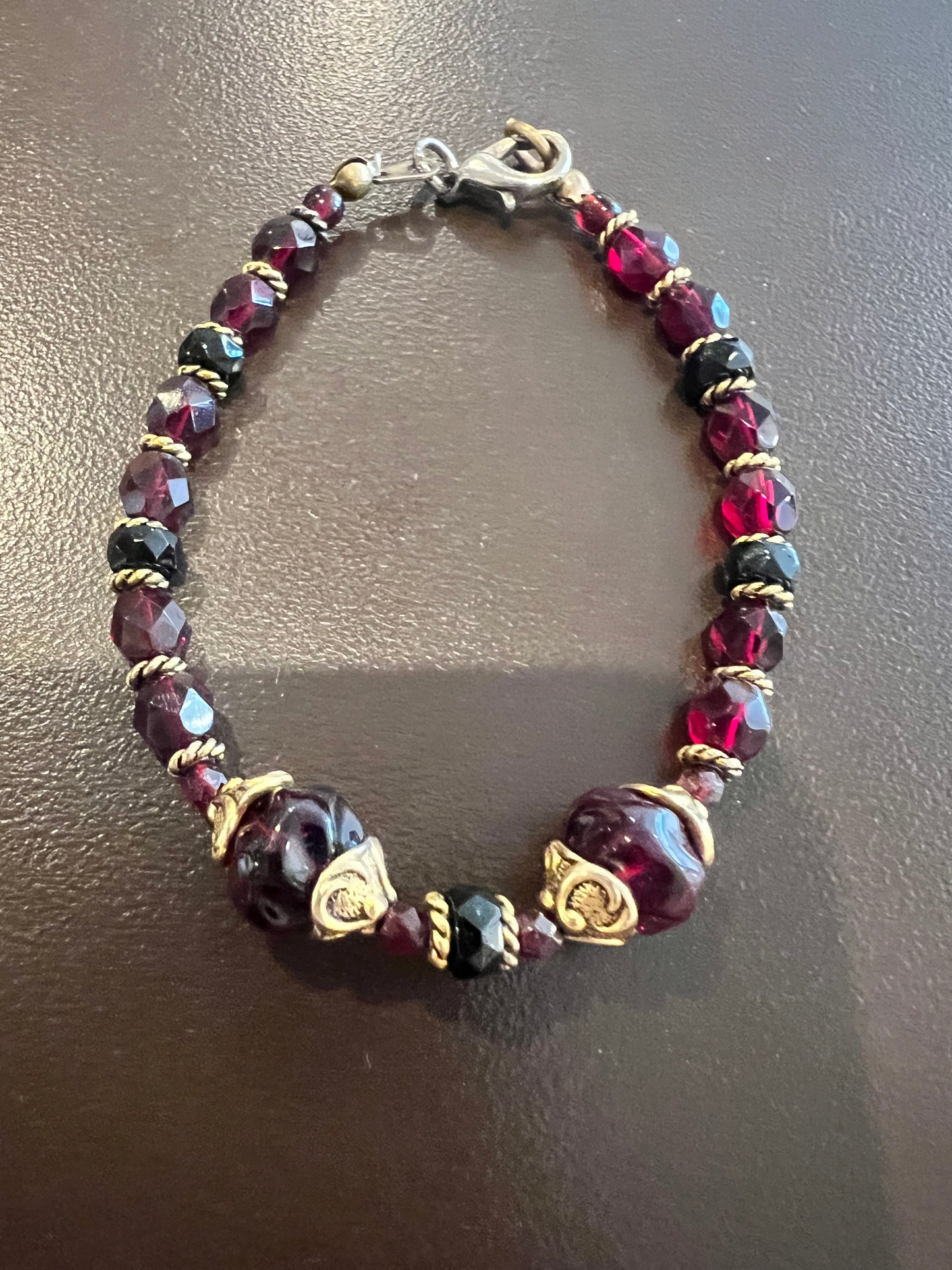 Vintage Garnet Bracelet