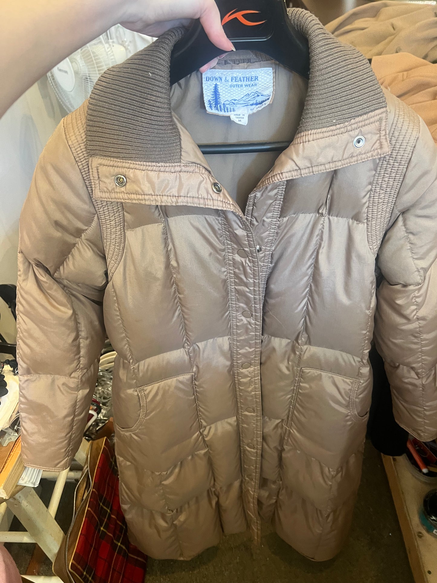 70s Down & Feather Coat
