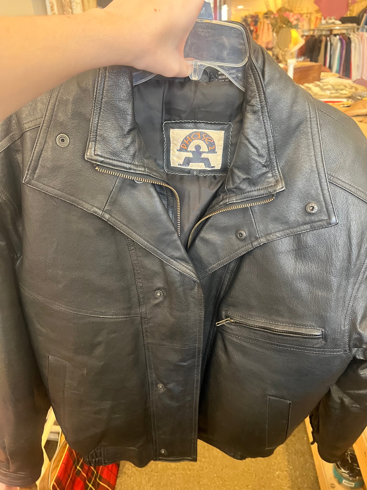 80s/90s Phase 2 Leather Jacket
