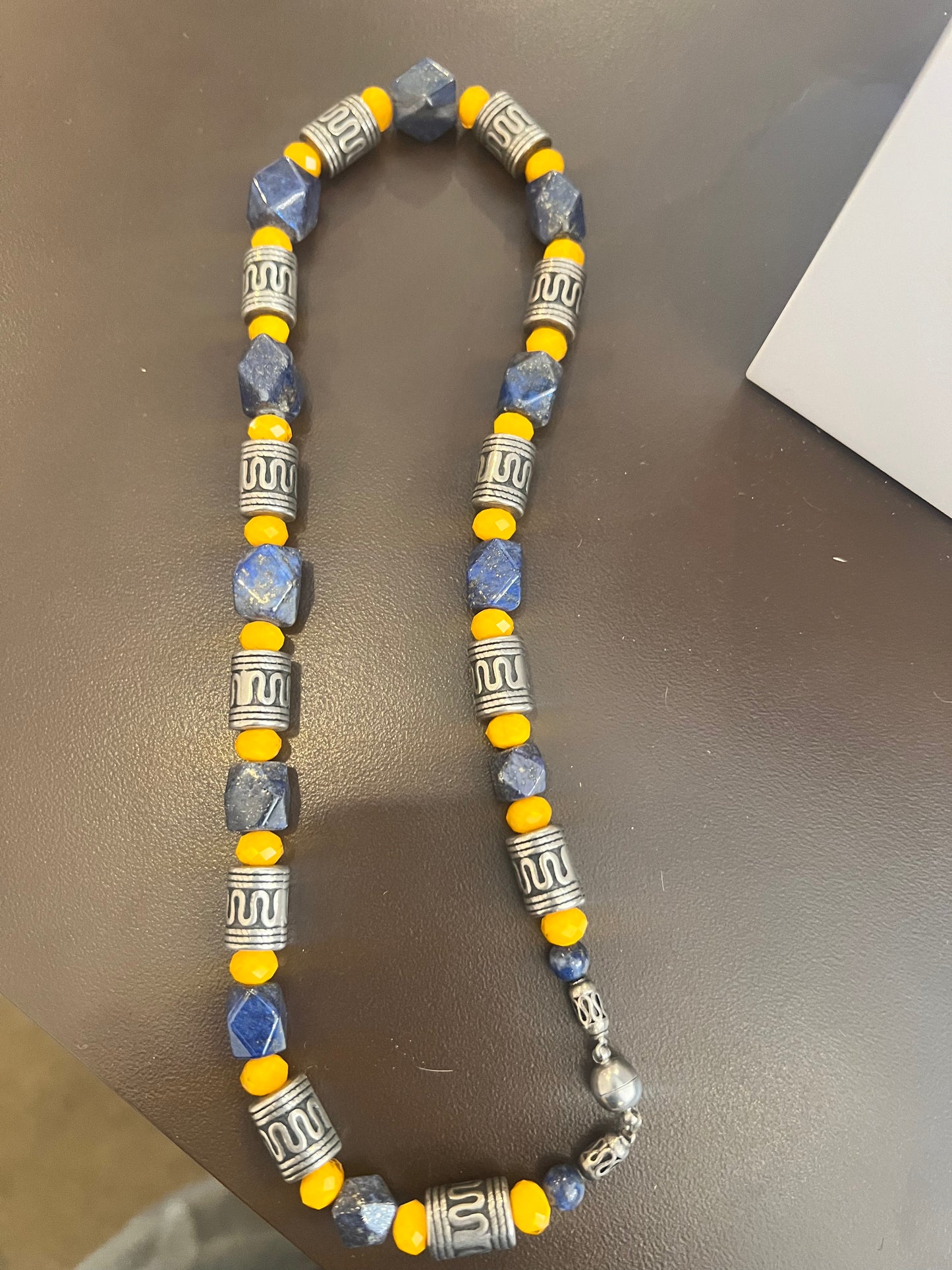 Vintage Tribal Style Beaded Necklace