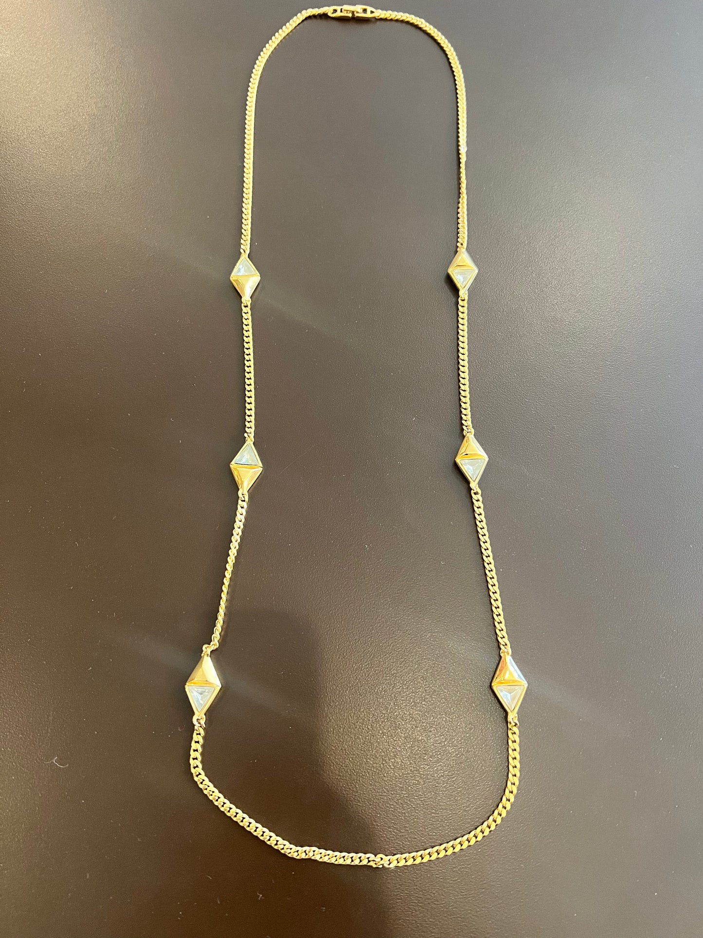 Vintage Monet Chain Necklace