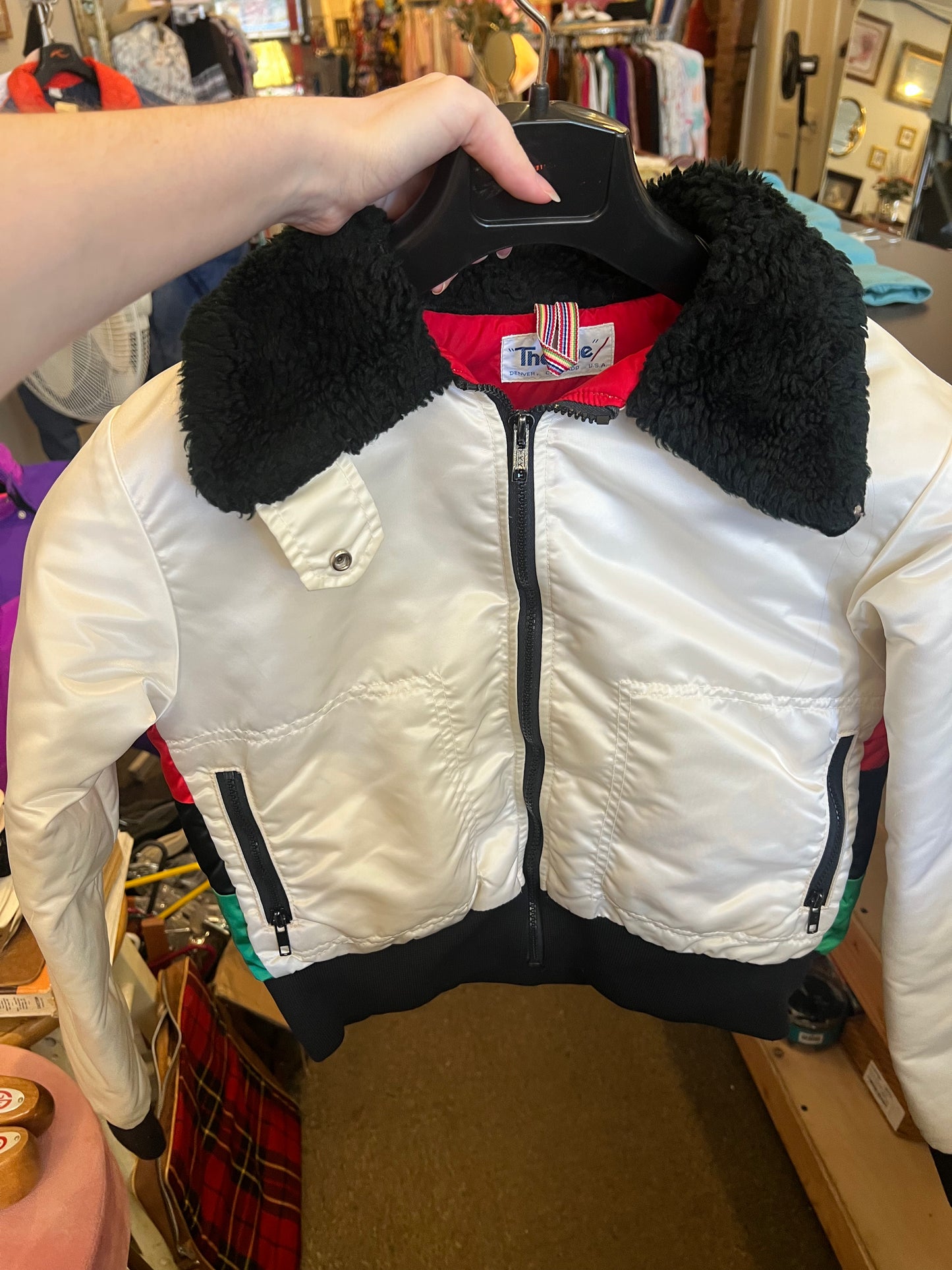 70s/80s The Line Cropped Ski Jacket