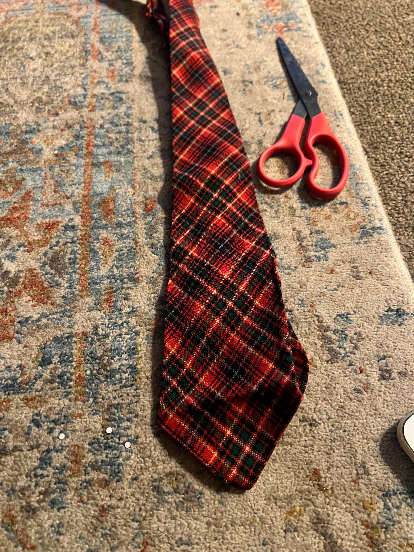 Vintage Plaid Tie