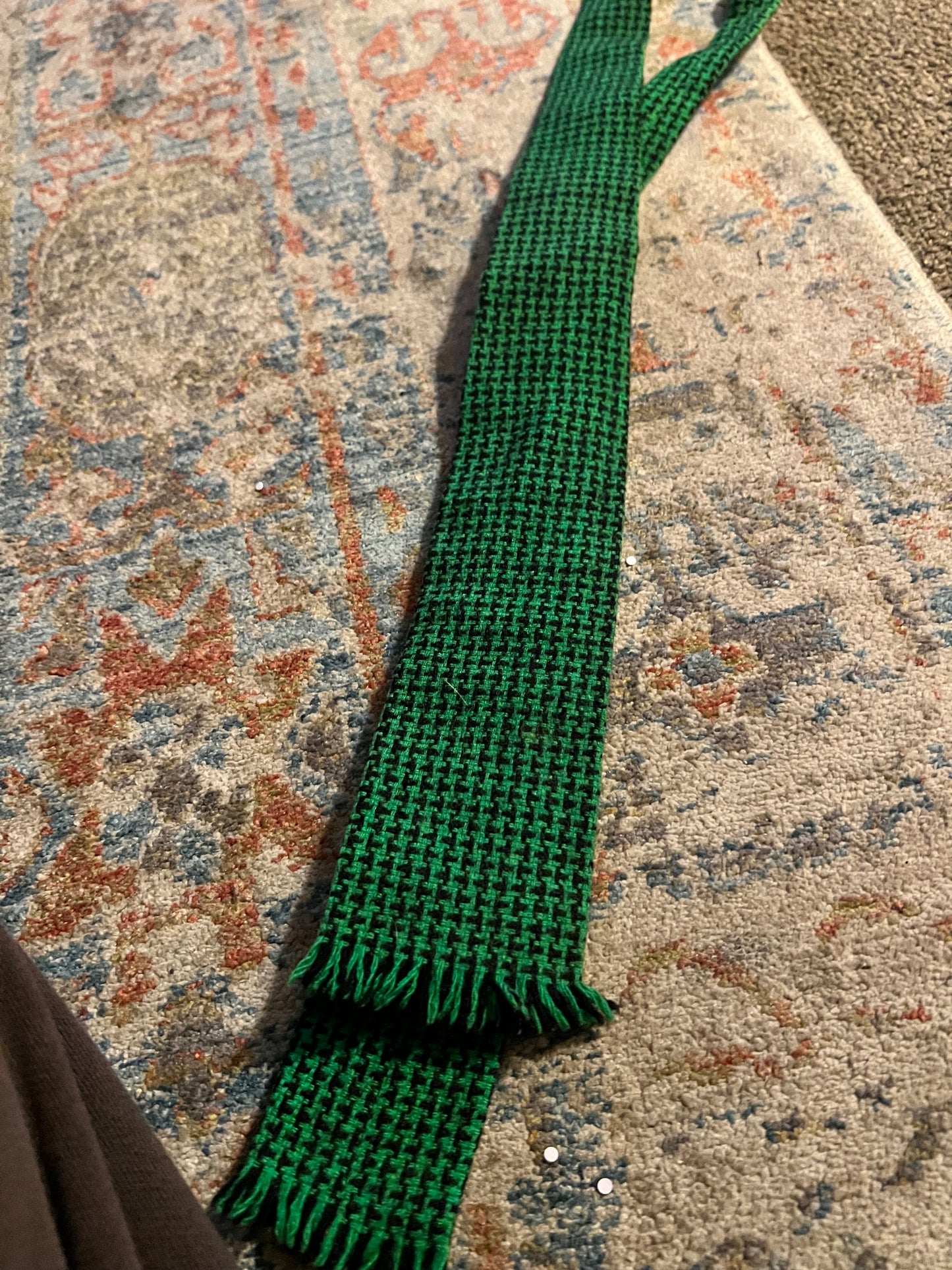 Vintage Houndstooth Tie