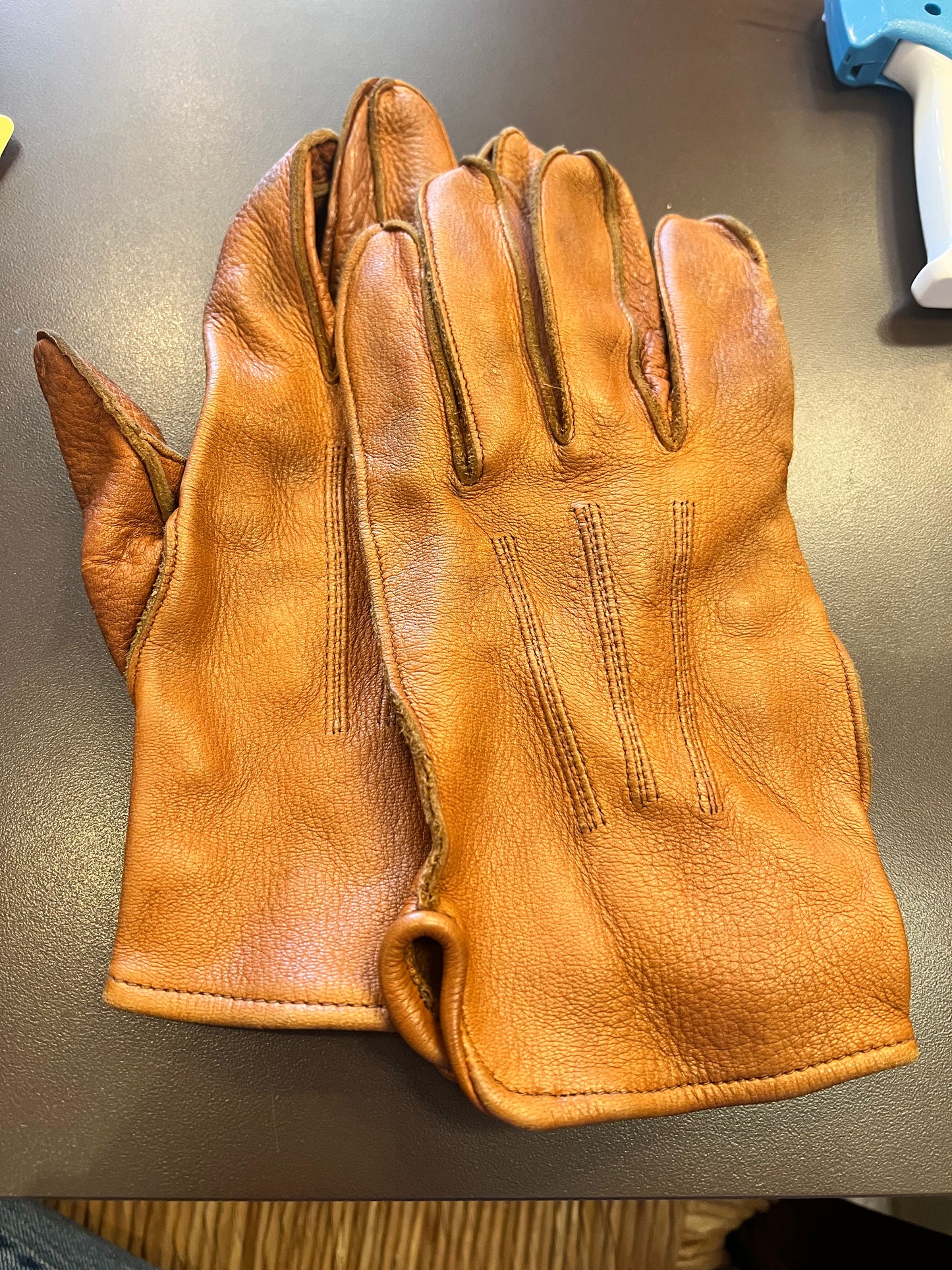 Vintage Deerskin Gloves