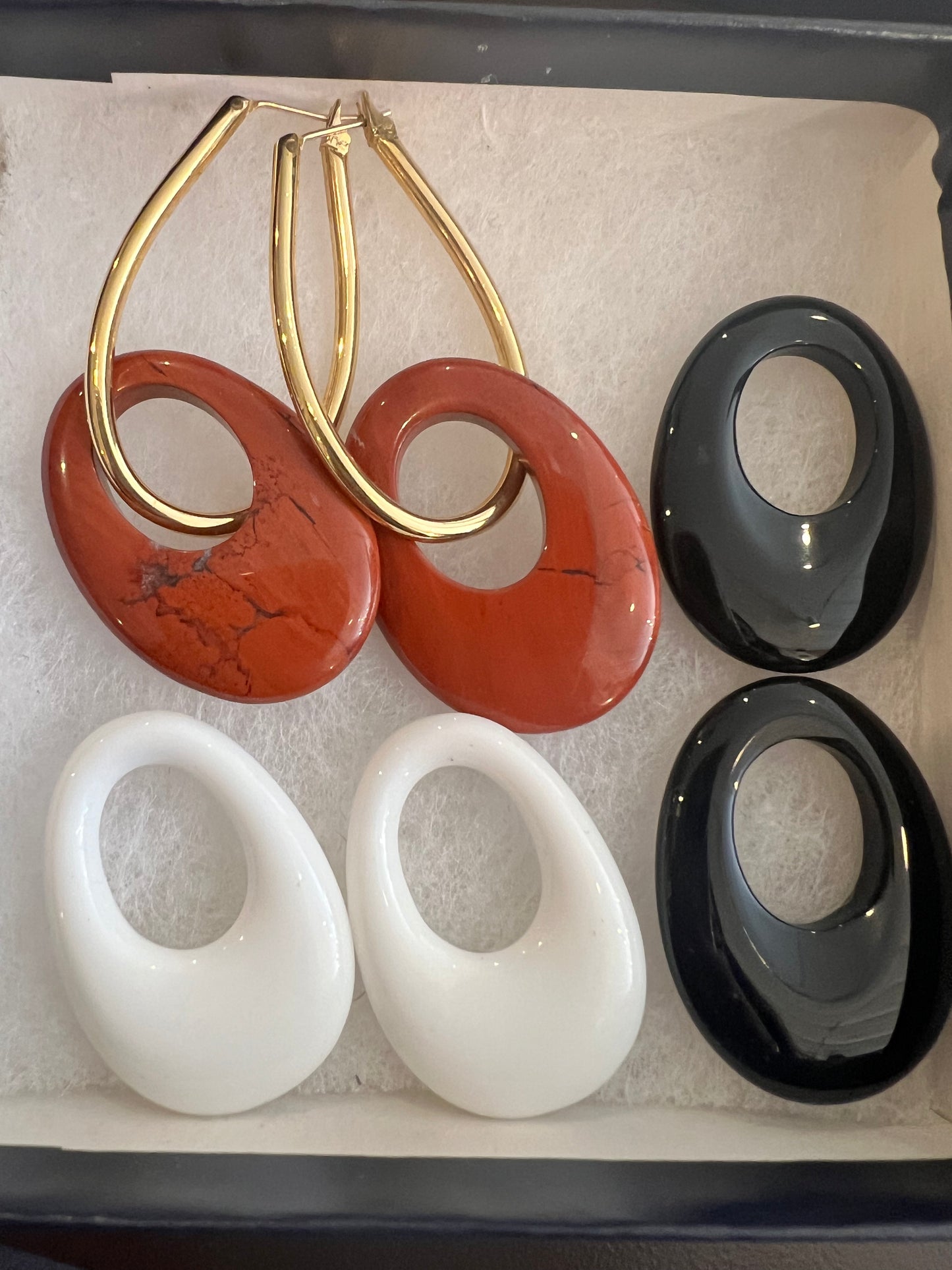 Vintage Monet interchangeable Earrings