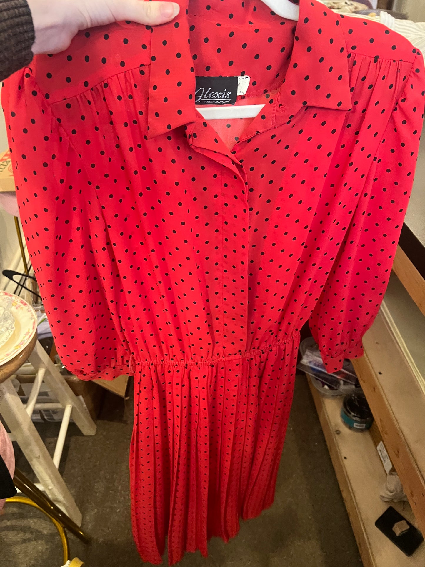 Alexis Polka Dot Dress