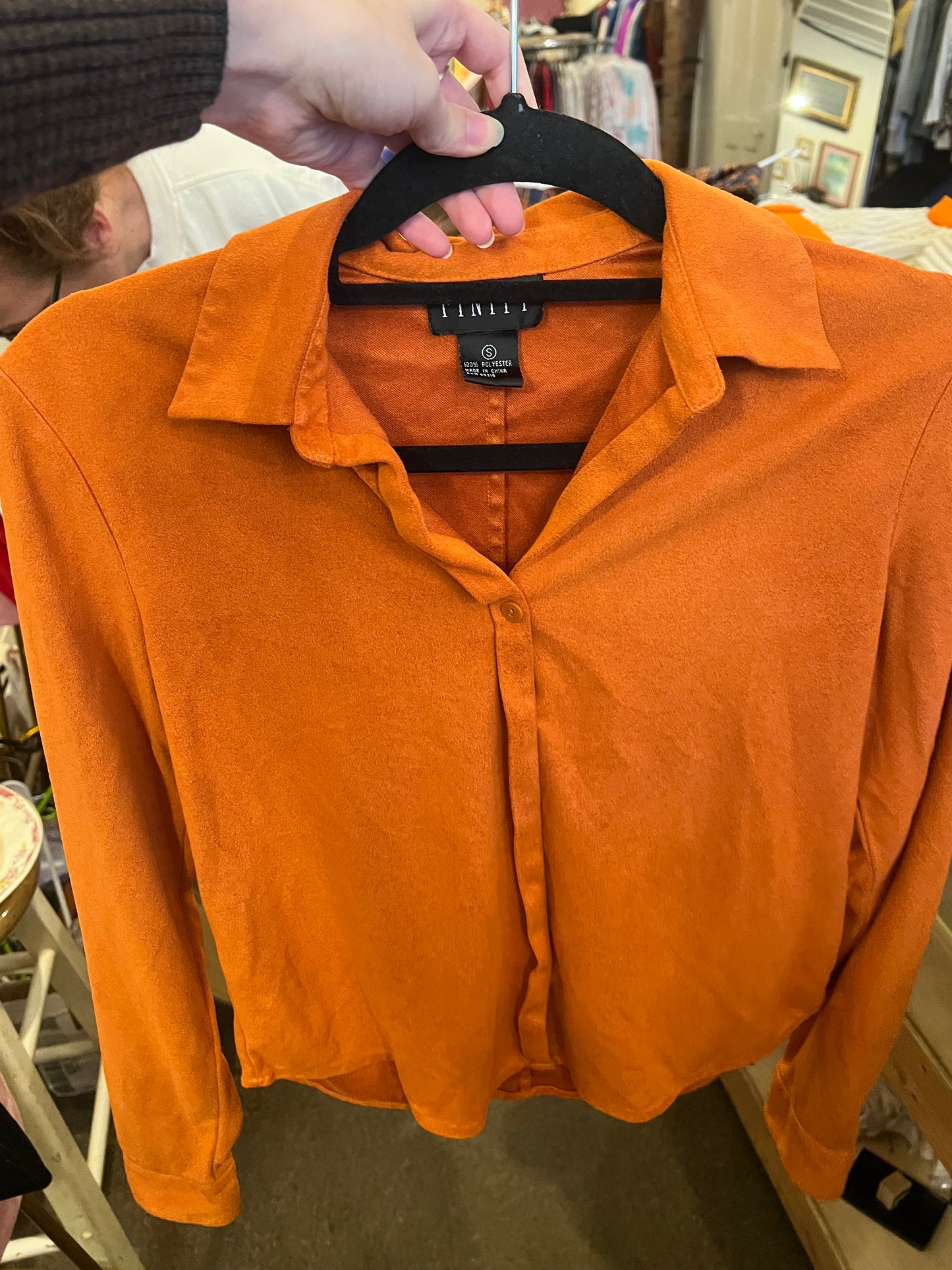 90s Finity Suede Top