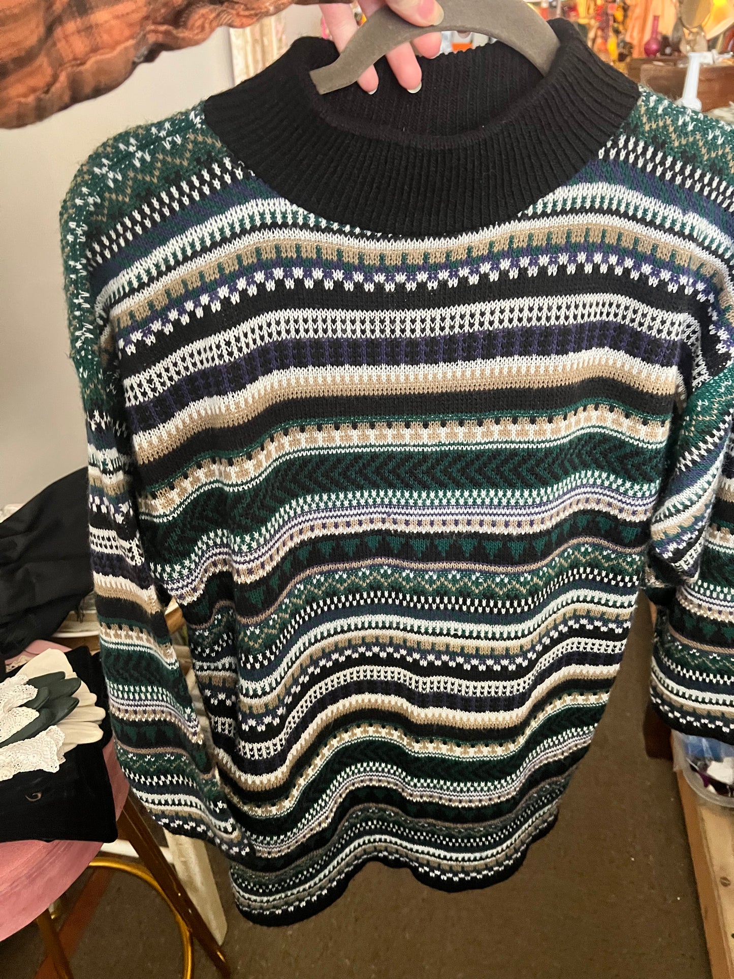 80s/90s Croquet Club Sweater