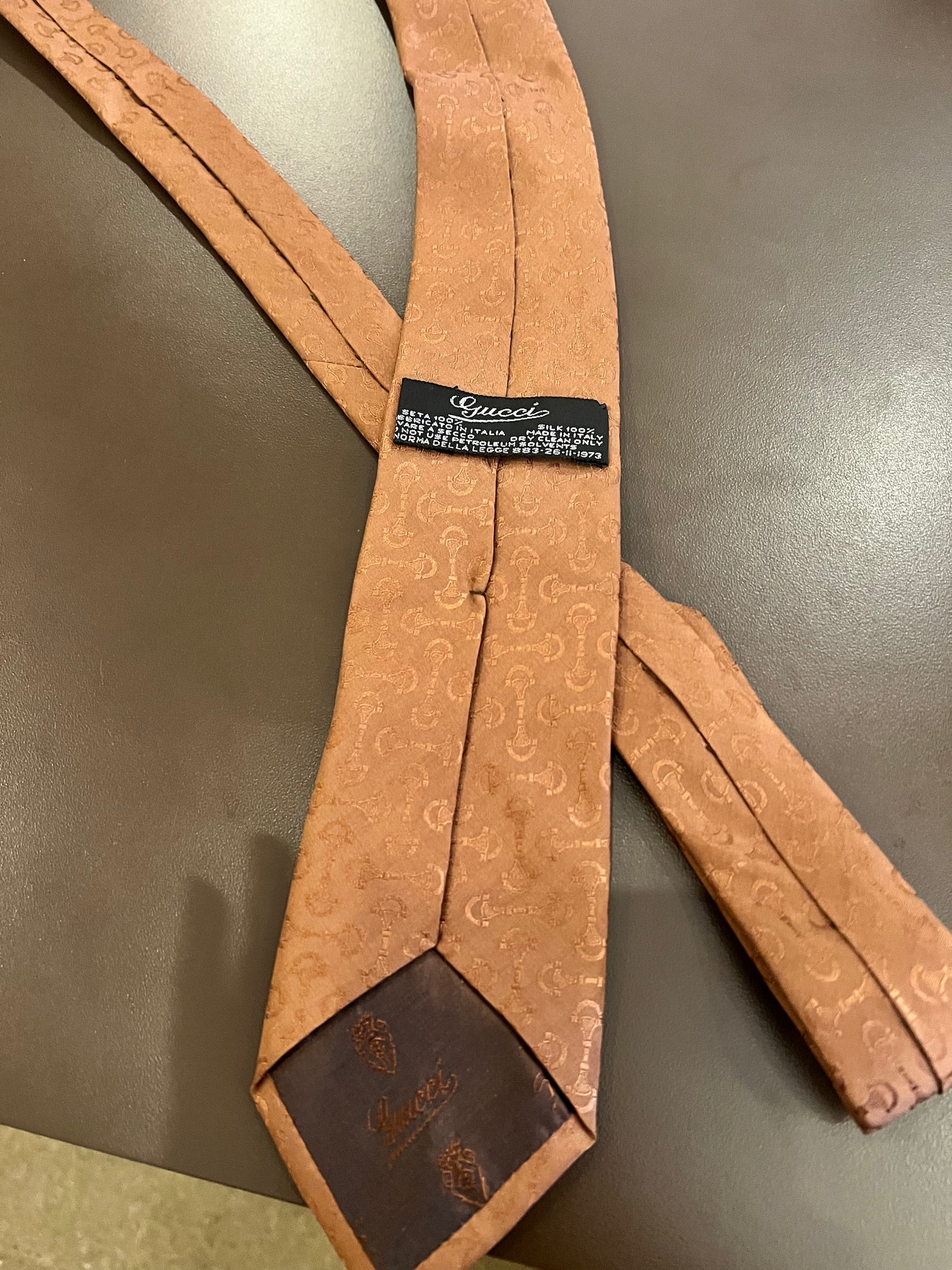 Vintage Silk Gucci Tie