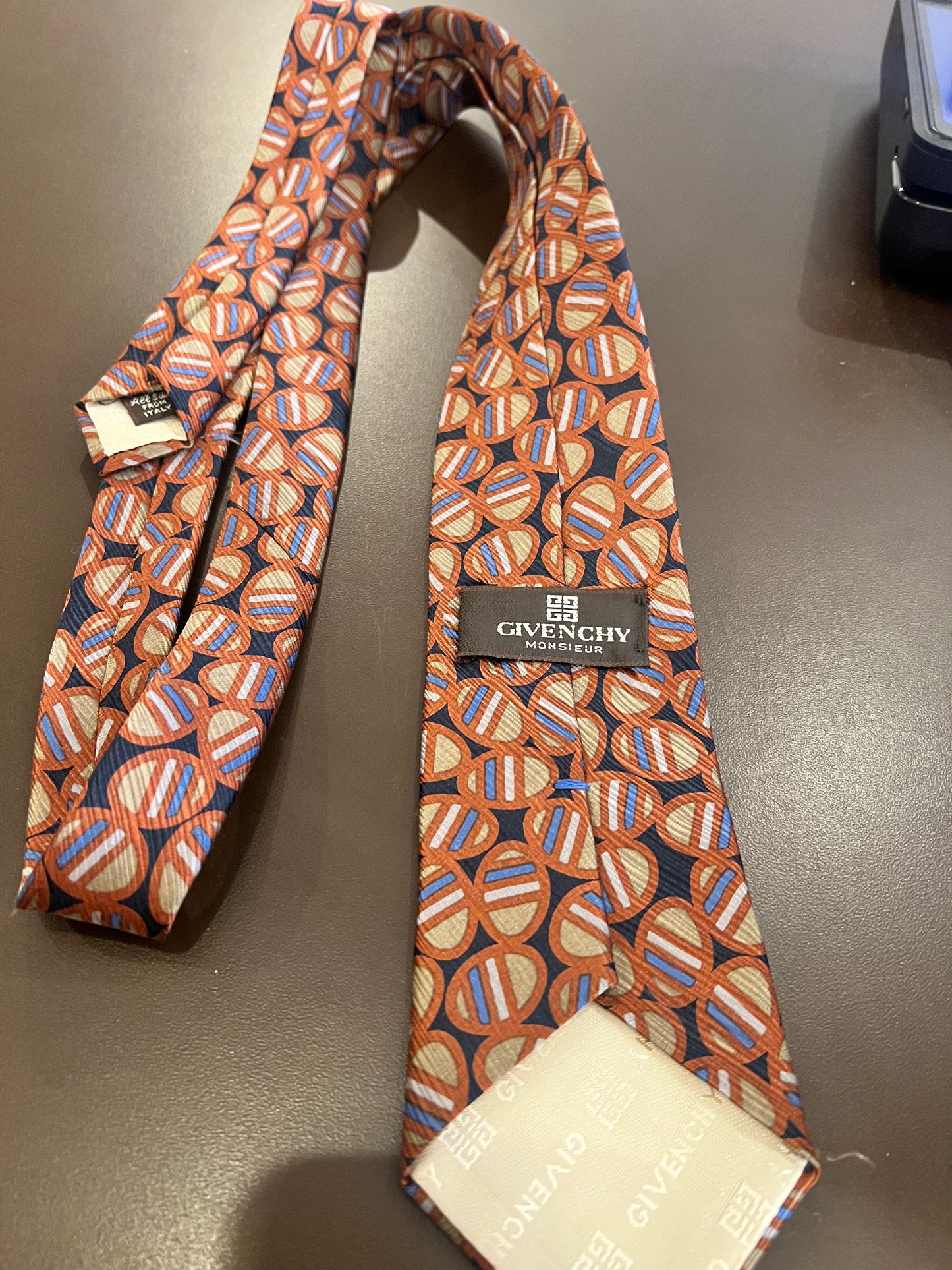 Vintage Givenchy Monsieur Tie