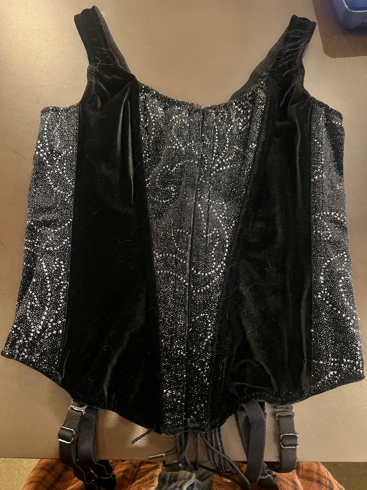 2000s Frederick's of Hollywood Shimmery Corset