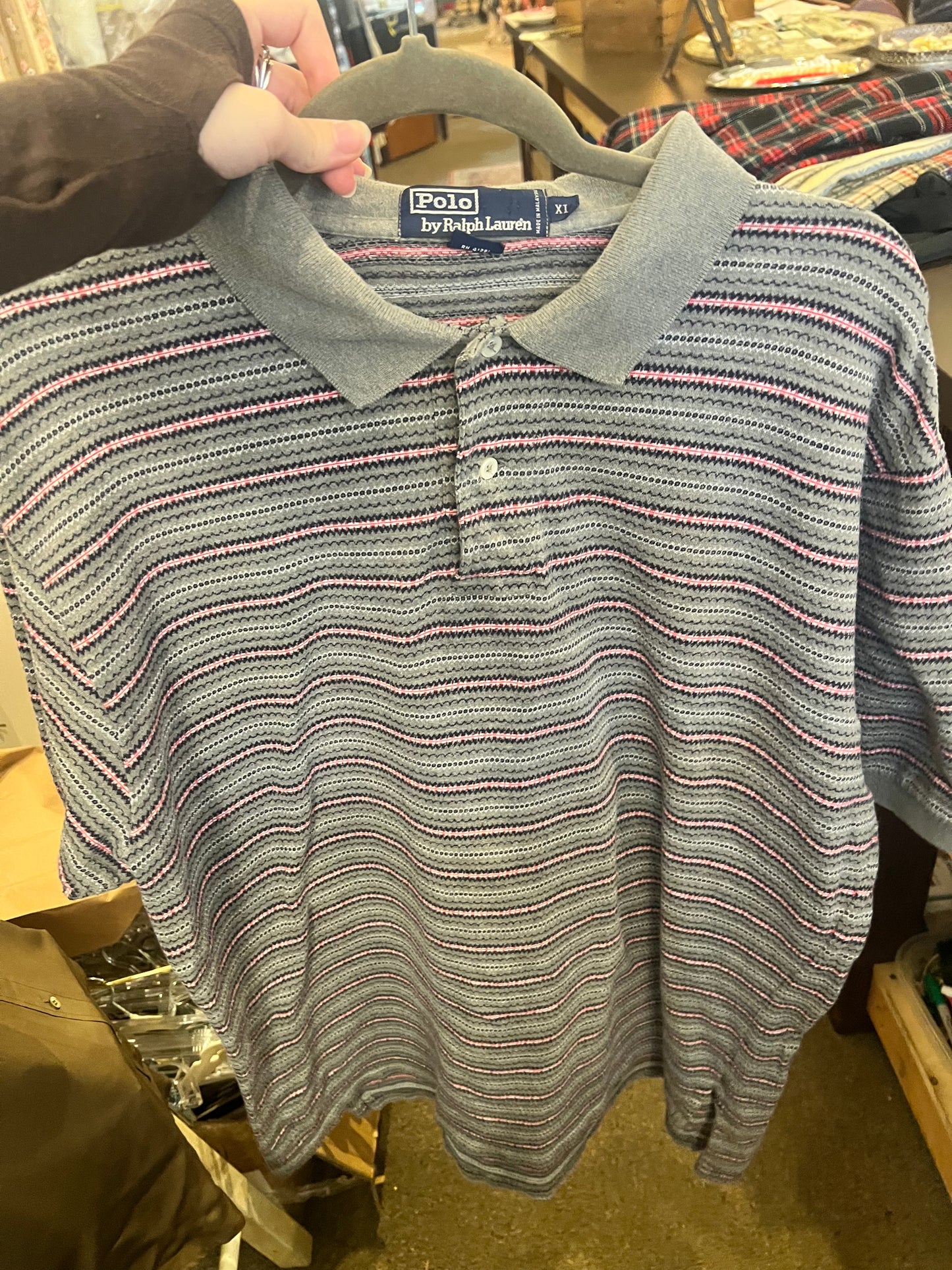 90s Polo Ralph Lauren Stripe Shirt