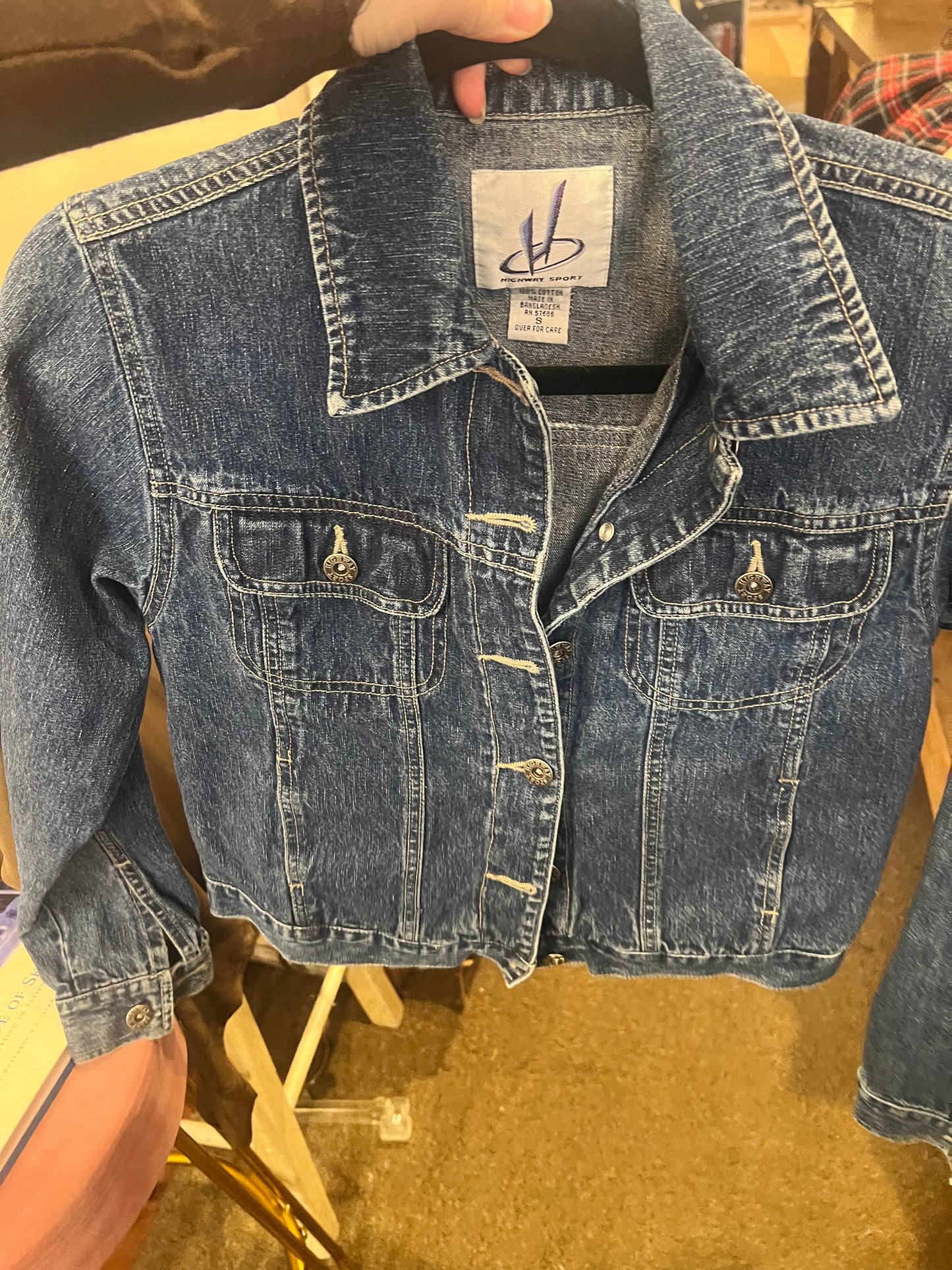 90s Highway Sport Jean Jacket