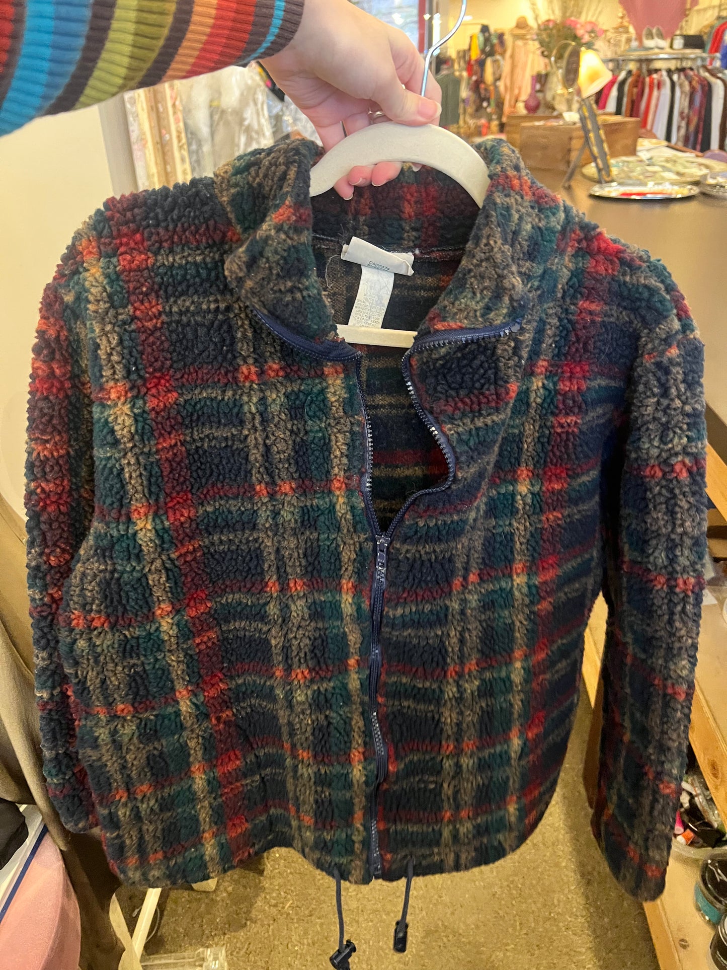 90s Northern Reflections Fuzzy Jacket