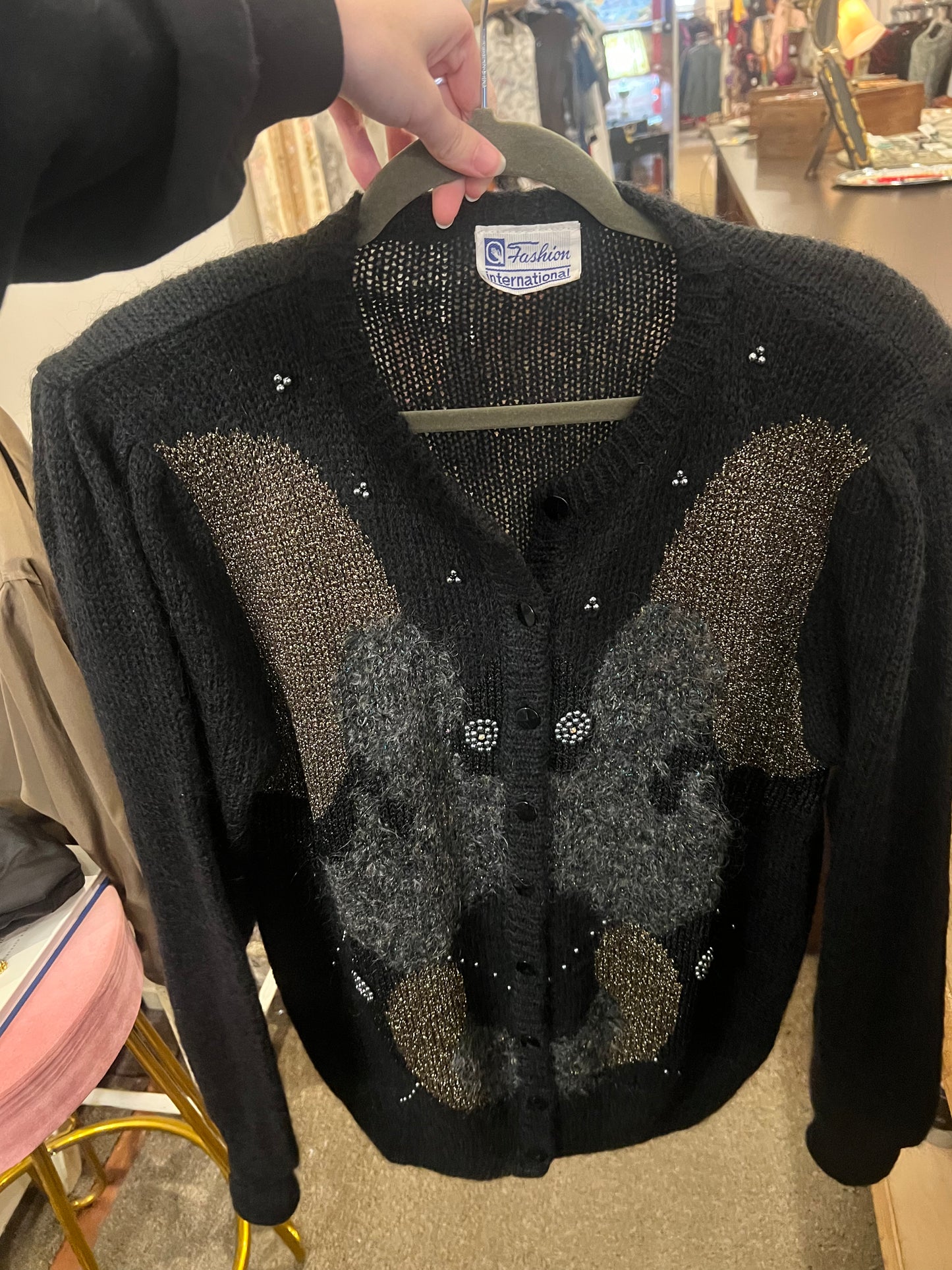 80s Fashion International Cardigan