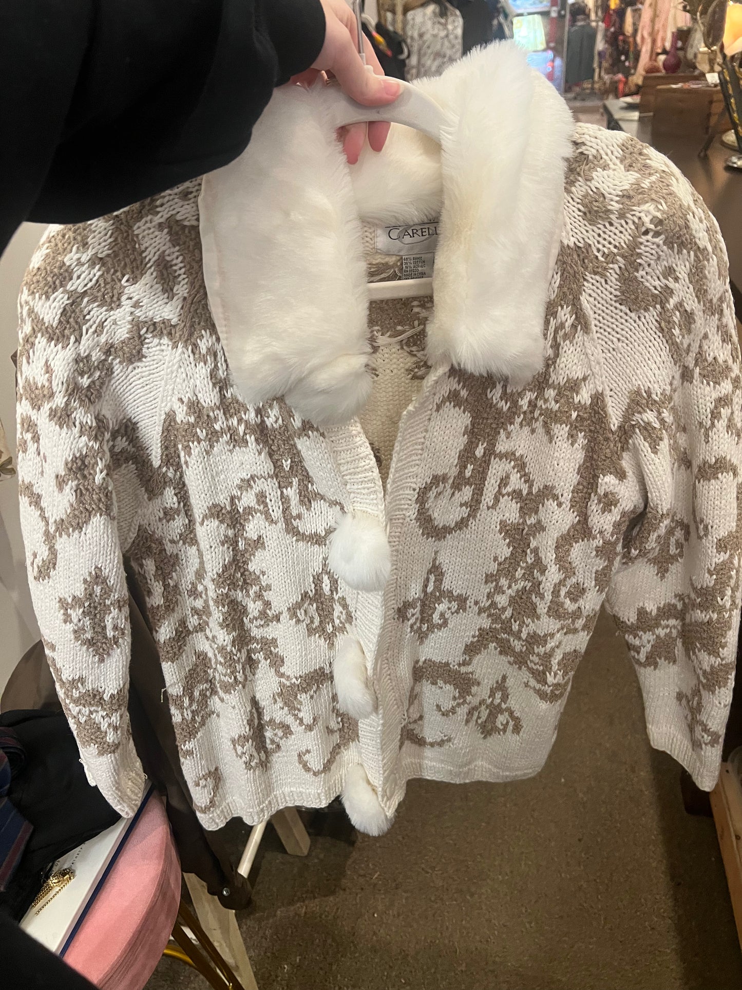 90s Elana Carello Cardigan