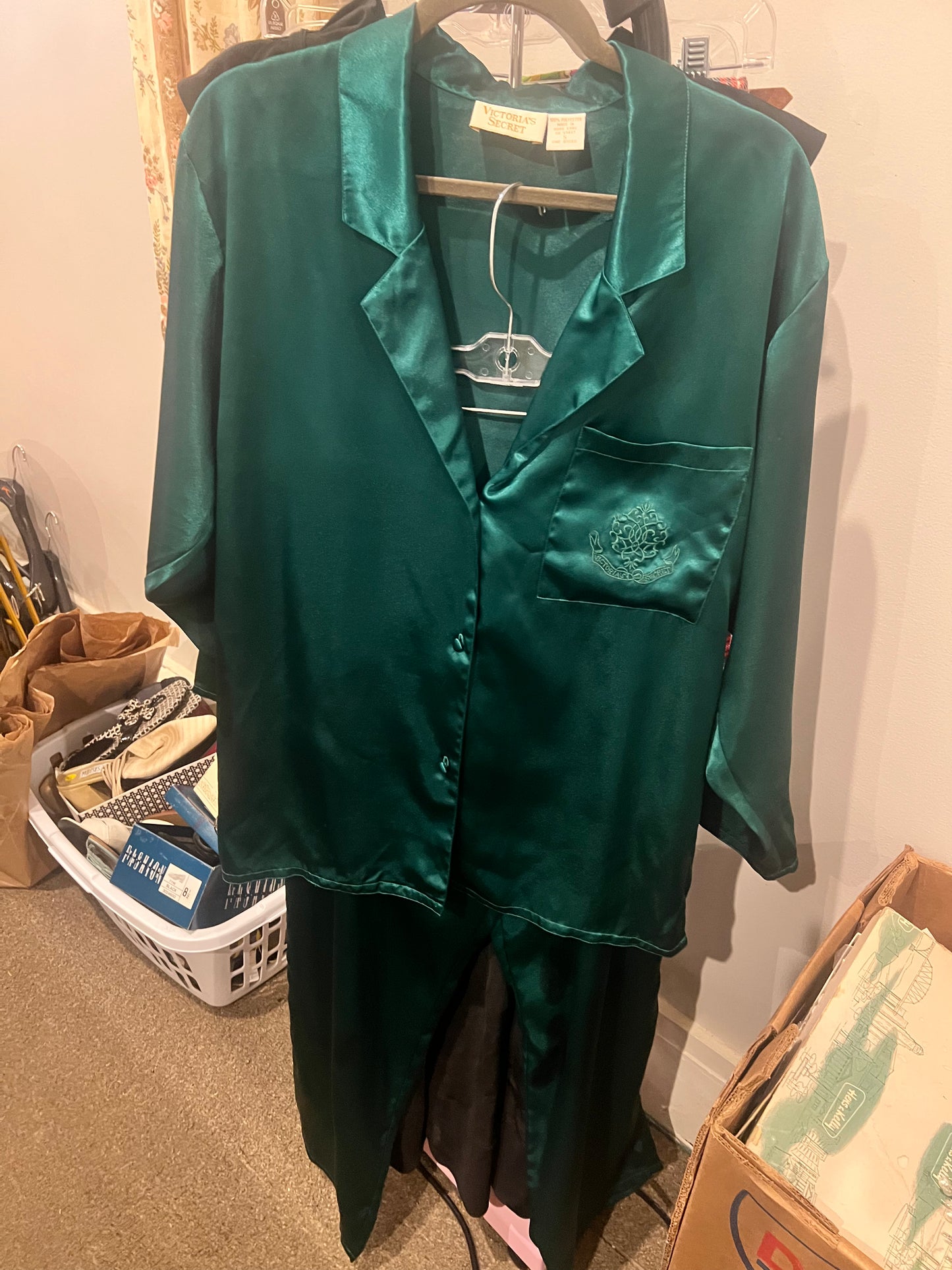 80s/90s Victoria's Secret Satin Pajamas