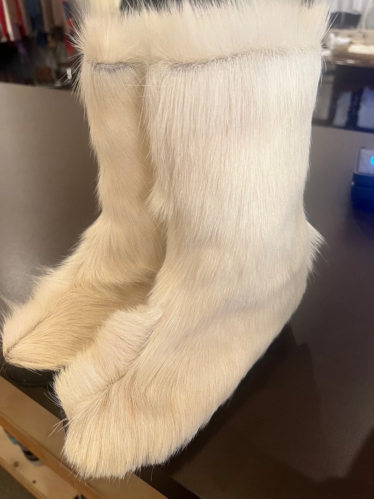 70s Pony Hair Boots