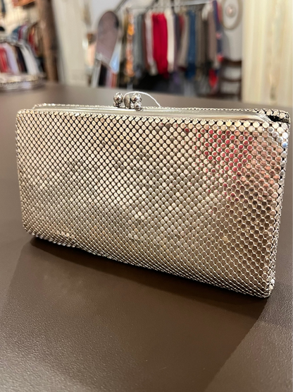 Whiting and Davis Mesh Wallet Clutch