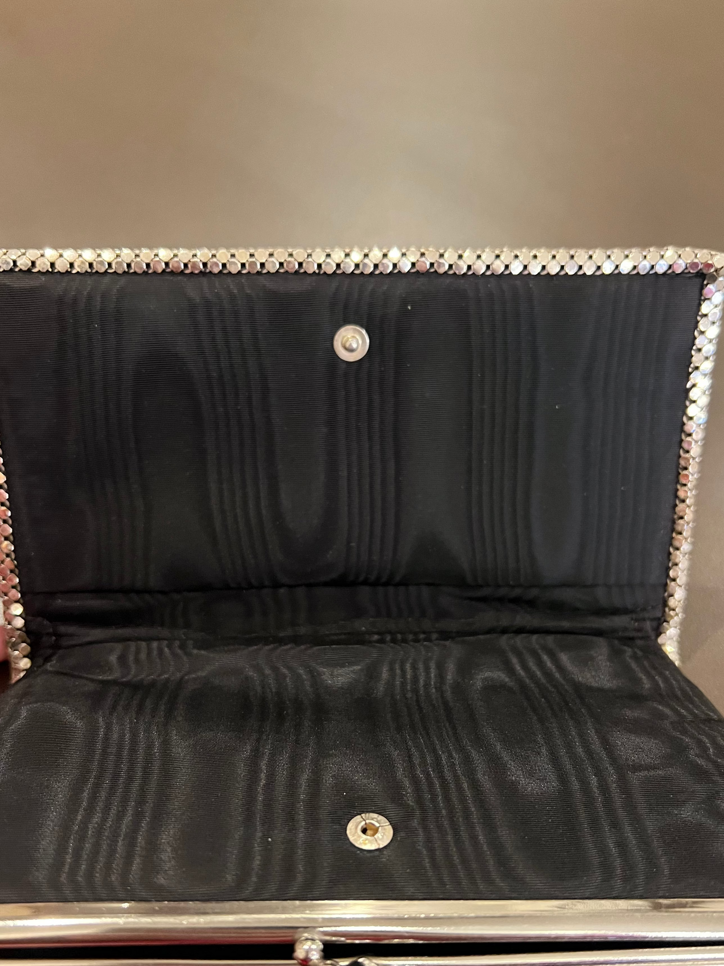 Whiting and Davis Mesh Wallet Clutch