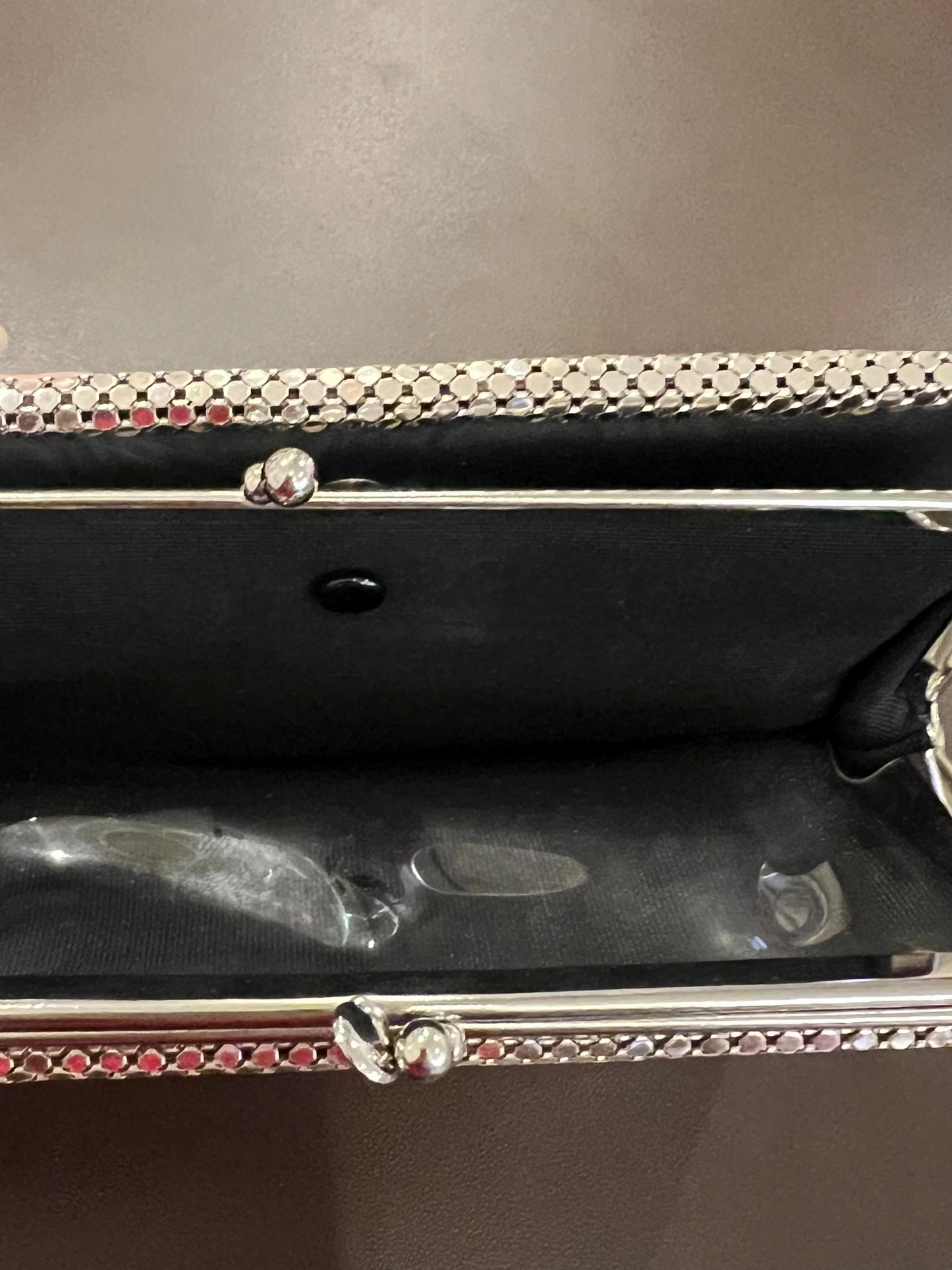 Whiting and Davis Mesh Wallet Clutch