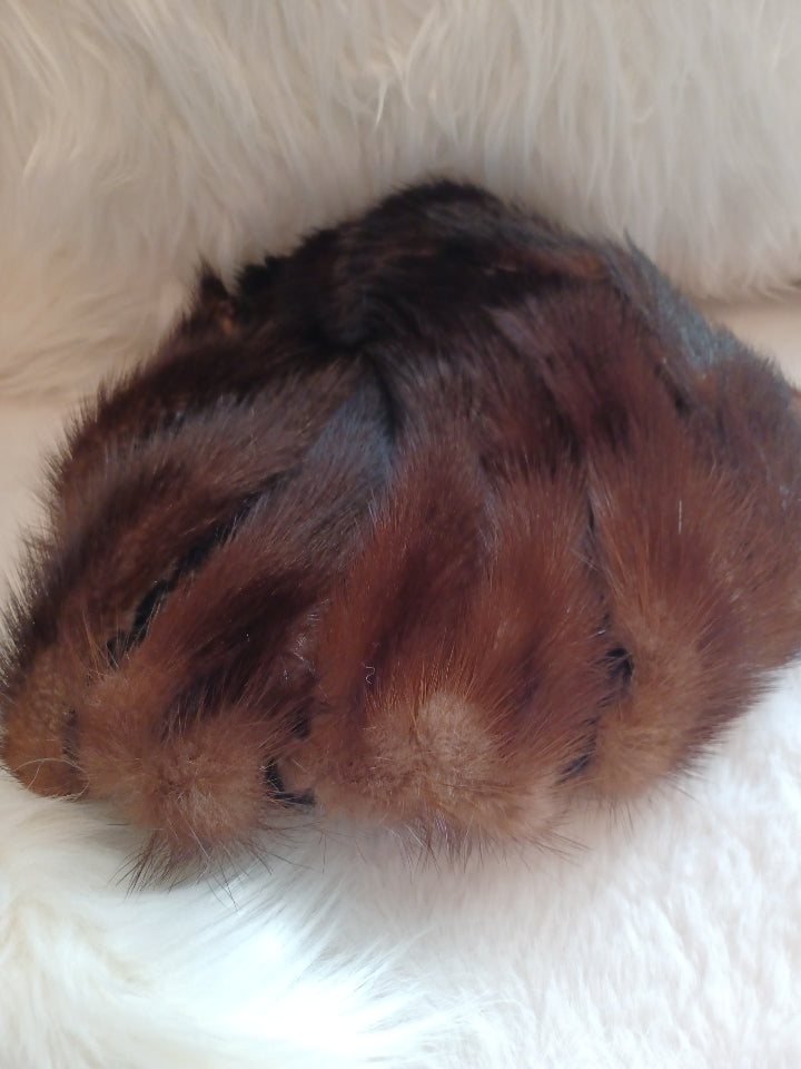 30s/40s Gage Handcraft Mink Fur Hat